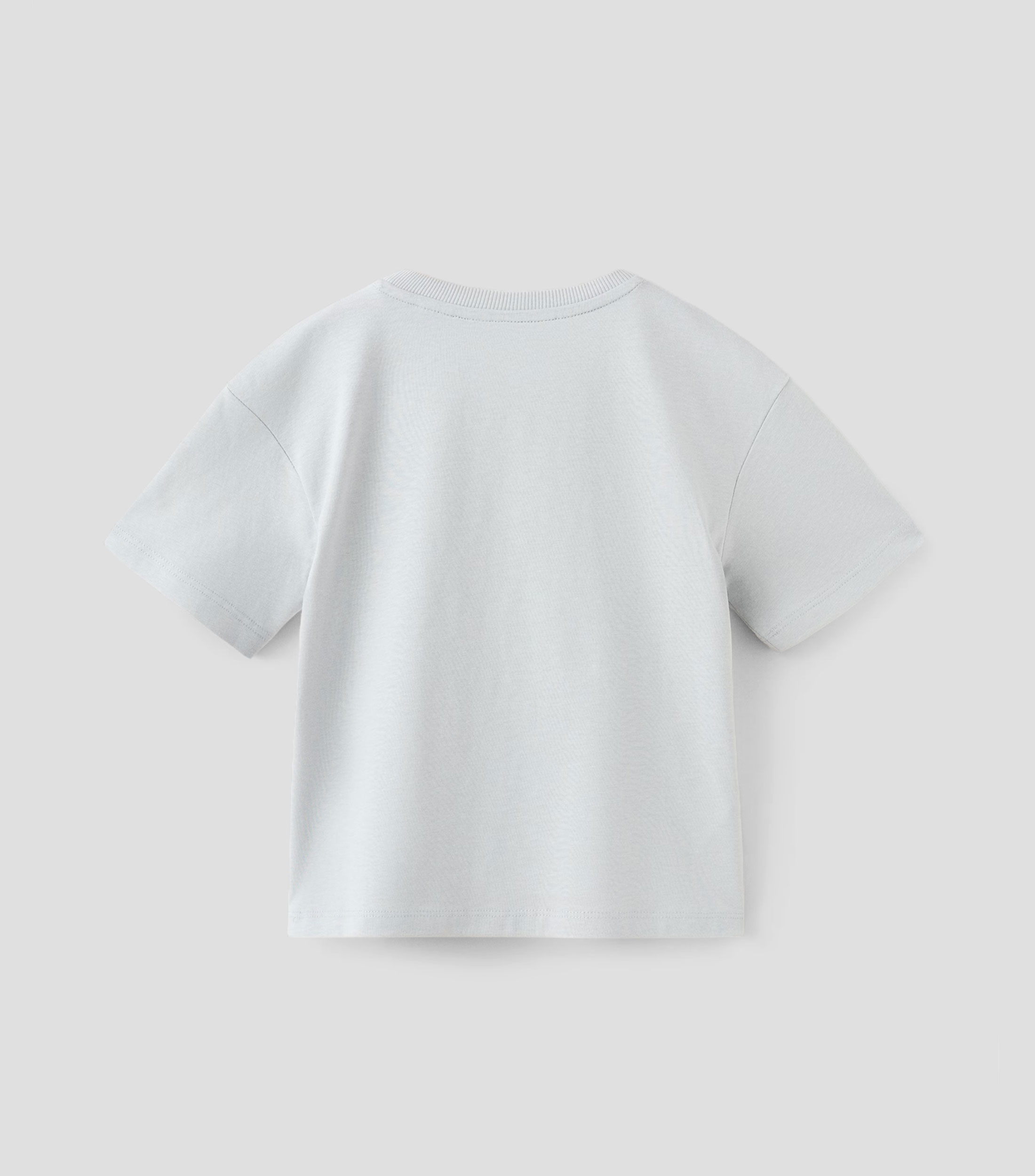 Playera Cuello Redondo Manga Corta Estampada Niño