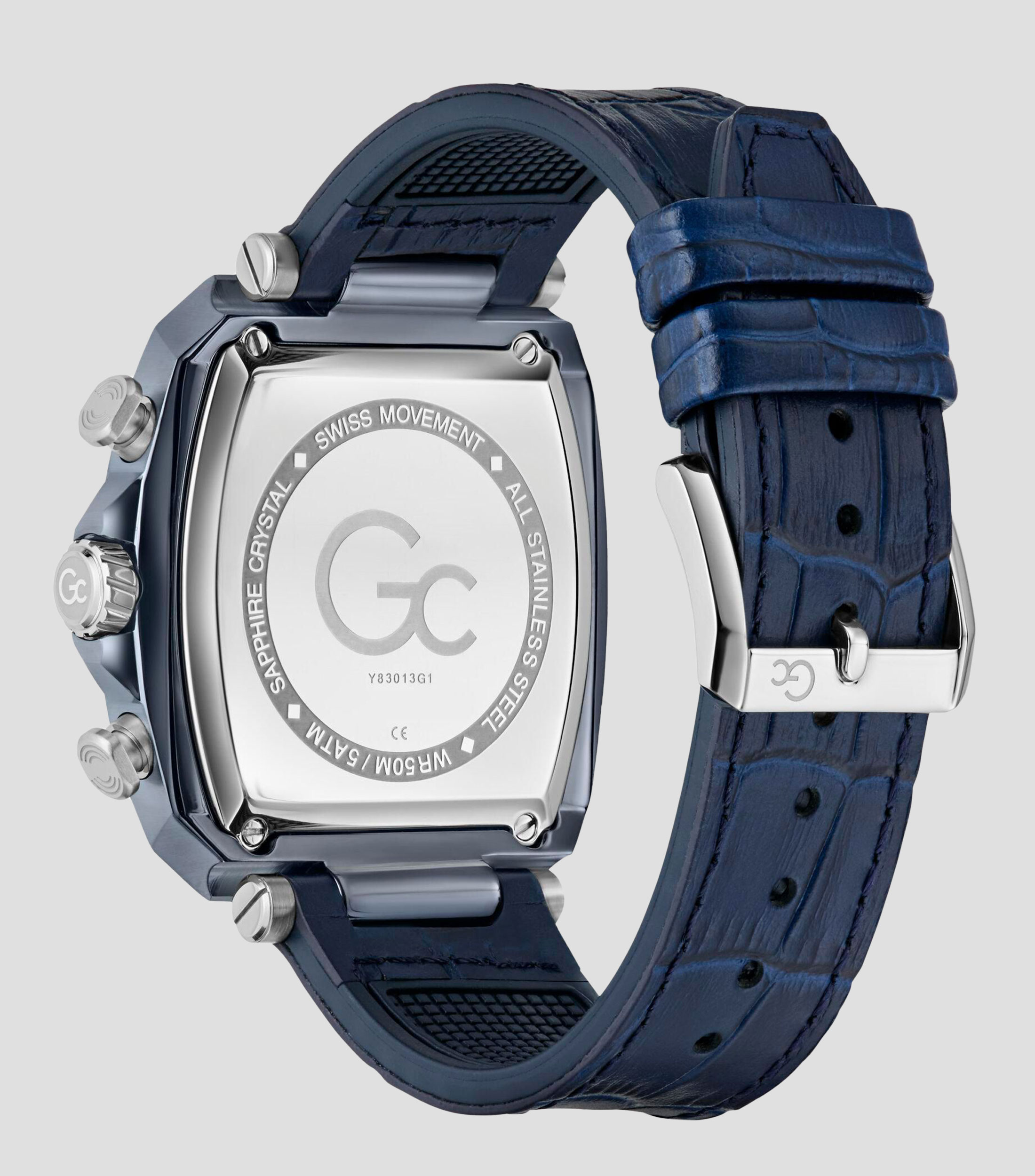 Reloj Para Hombre Spirit Tonneau Deportivo, Azul