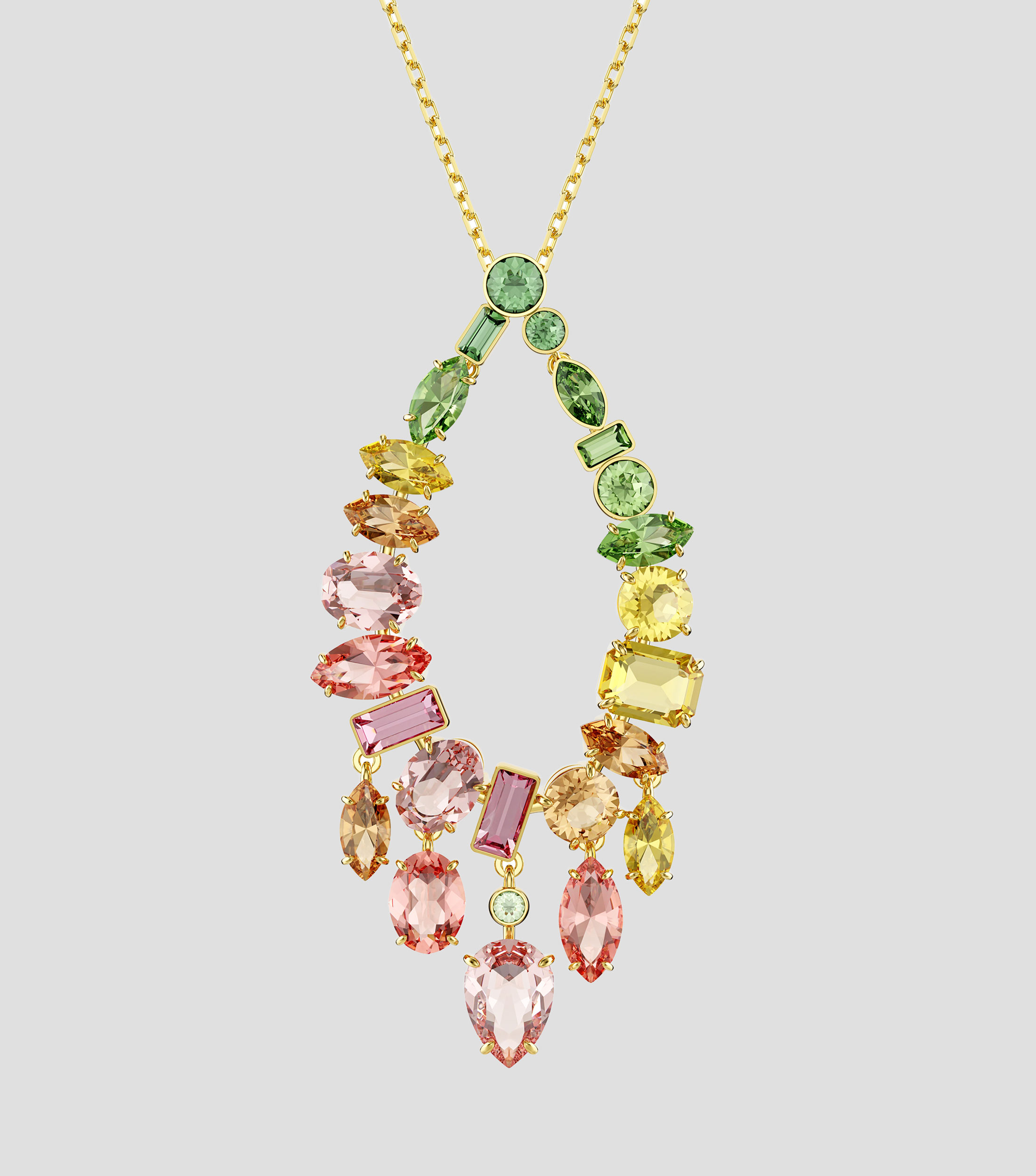 Collar con cristales Mujer