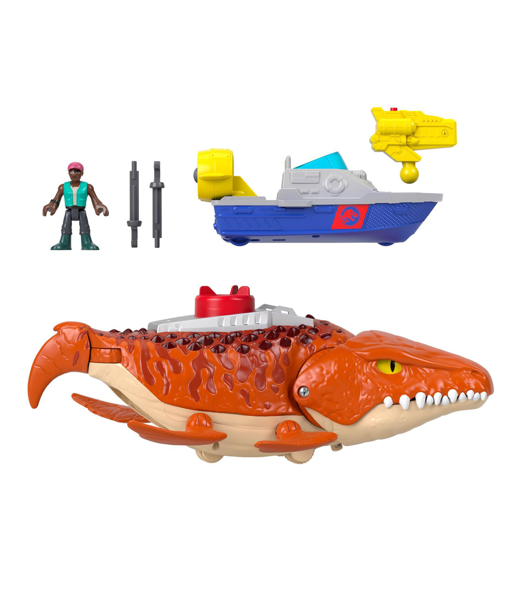 Playset Mosasaurus Persigue y Muerde en el Agua