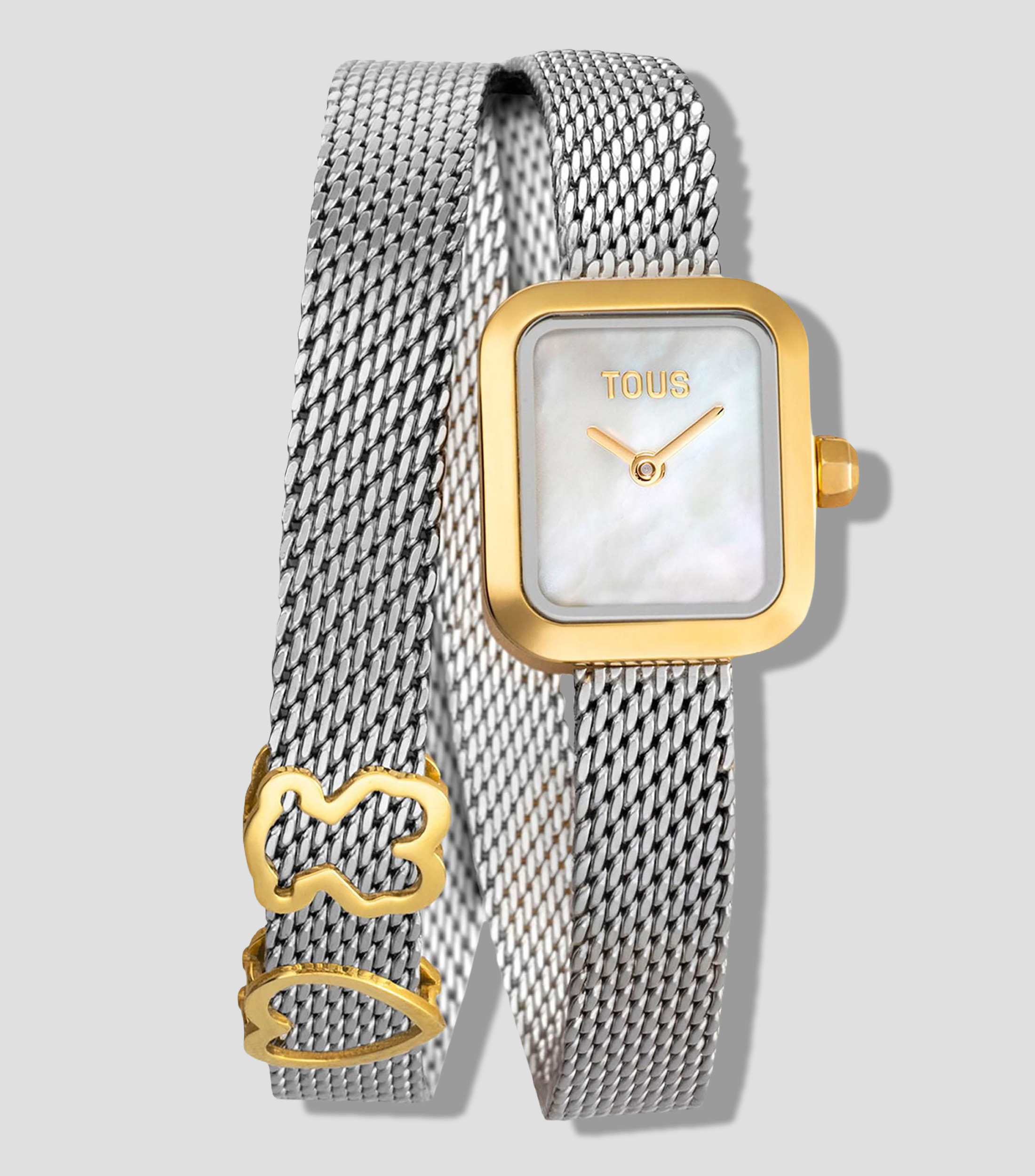 Reloj Para Mujer Icon Time Embraced Clásico Dorado, Plata