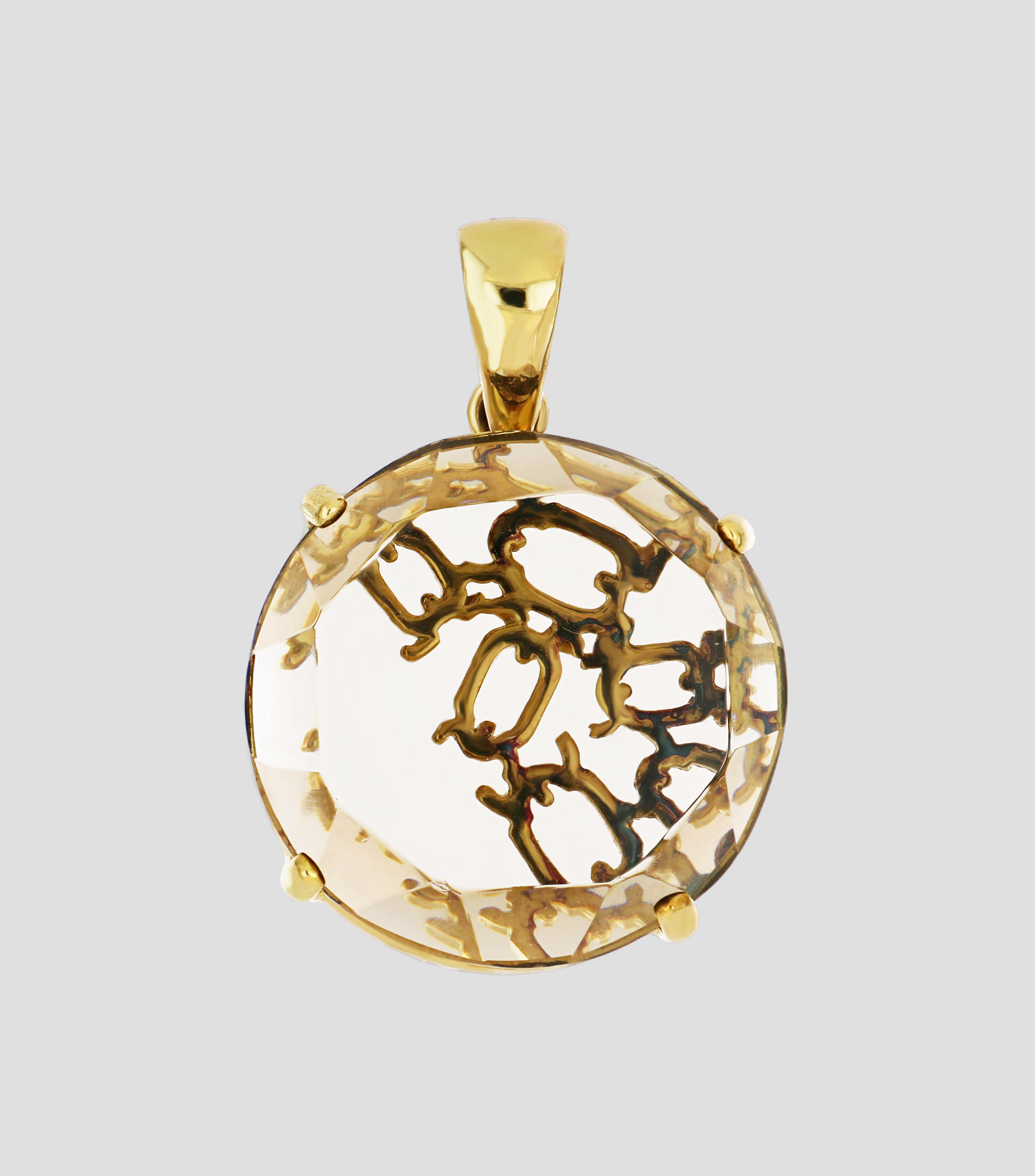 Dije en Plata .925 Amor Creciente con cristal Mujer