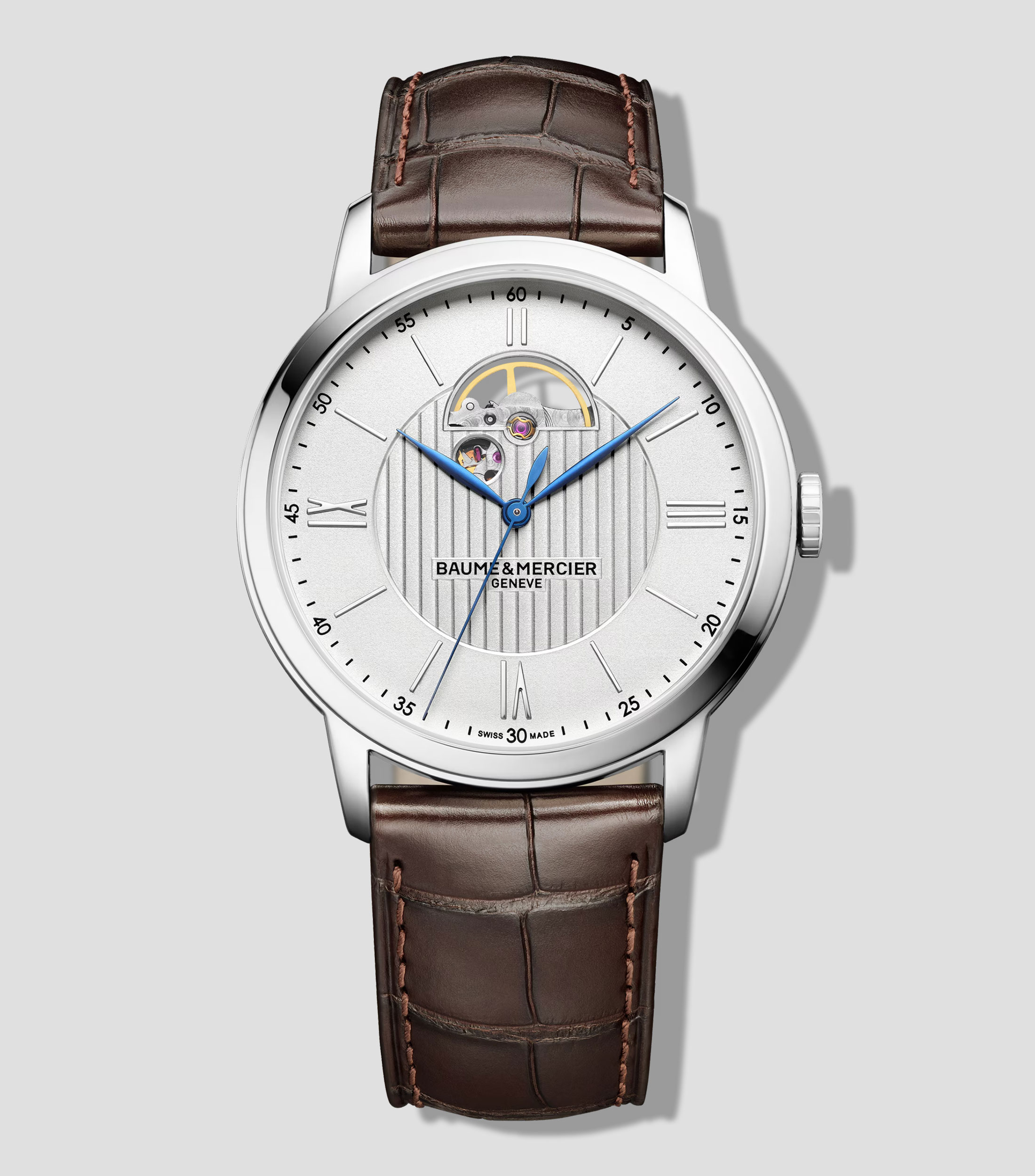 Reloj para Hombre Classima 10524 casual plateado, café