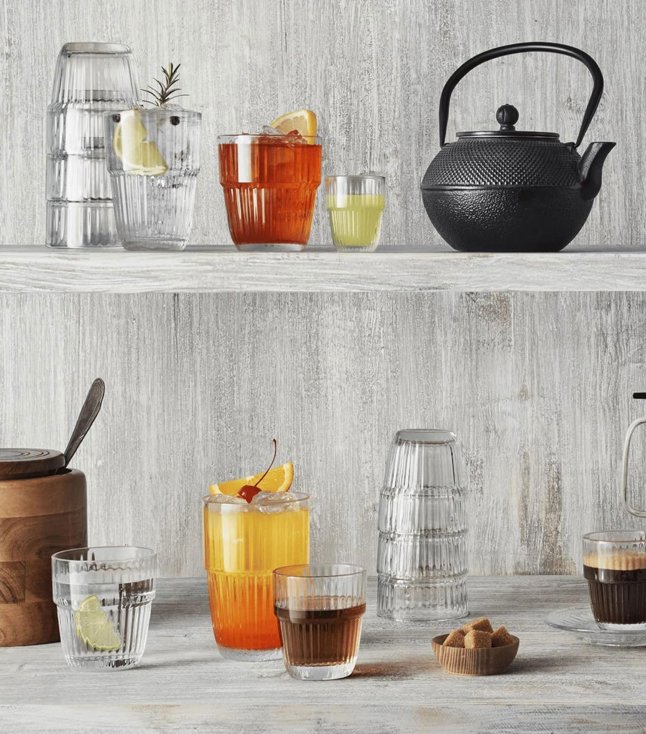 Vaso Cooler Barshine en vidrio