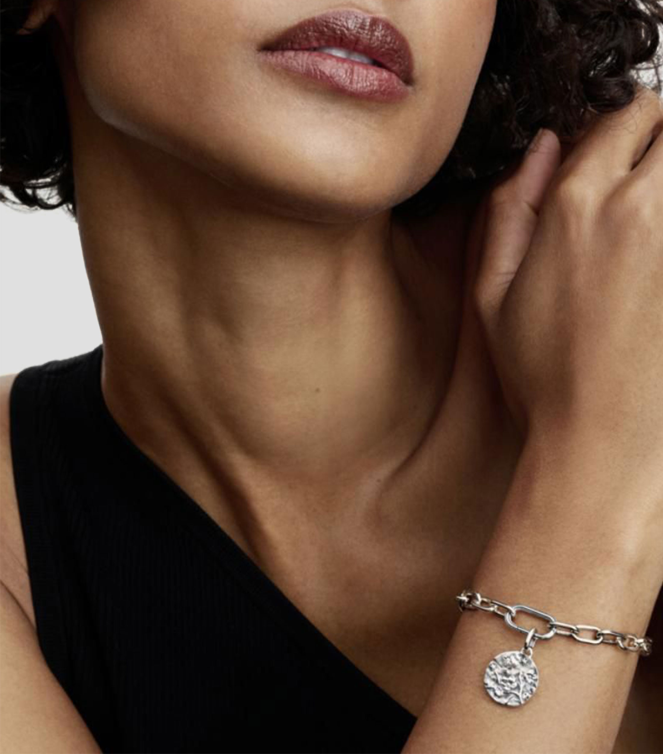 Charm en plata .925 con flor de cerezo Mujer