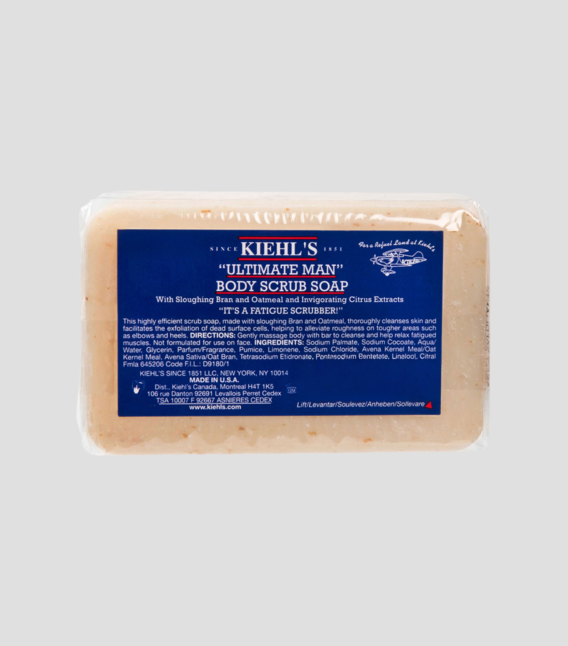 Jabón Corporal Exfoliante Ultimate Man, 200 gr