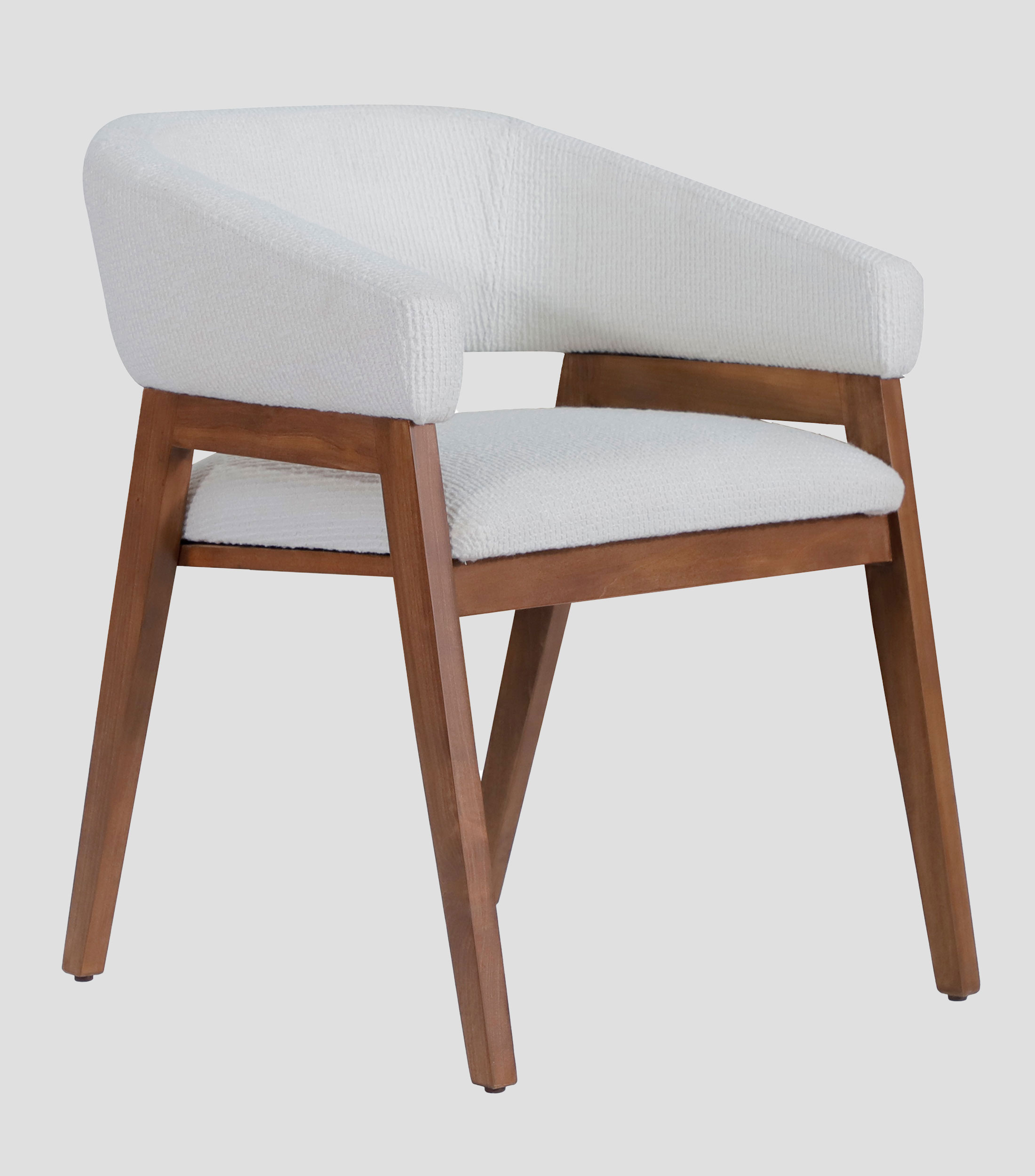 Silla con brazo Adelaida, blanco
