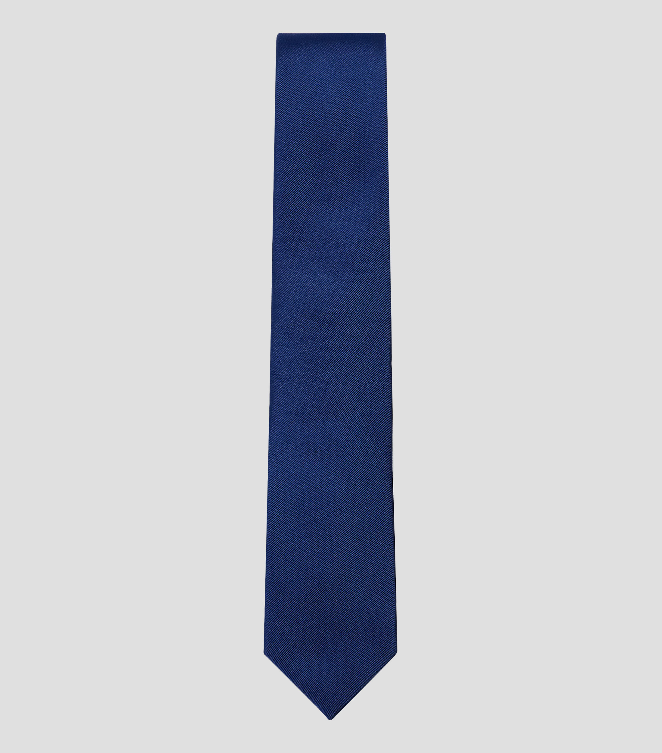 Corbata ancha de seda lisa