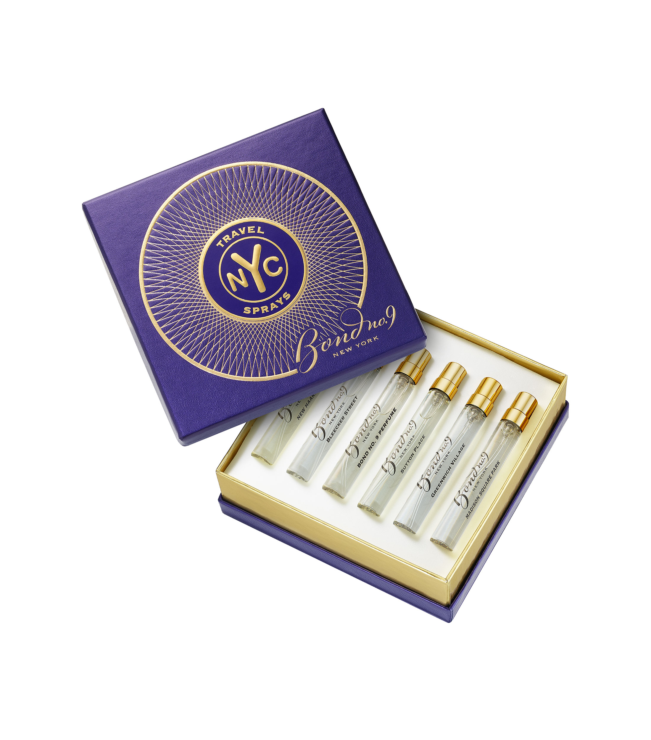 Set de 6 Spray de viaje recargable Eau de Parfum, 7 ml Unisex