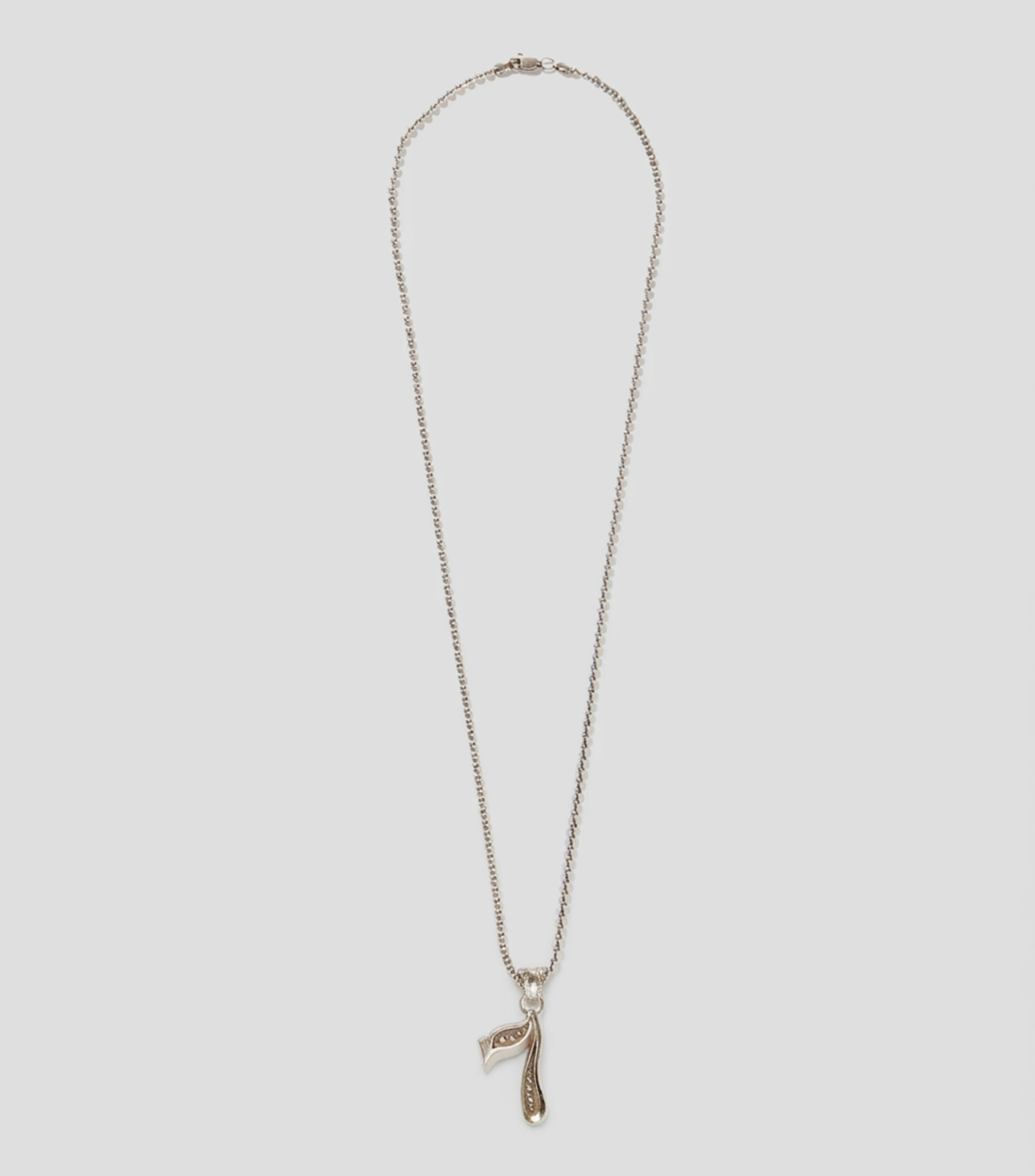 Collar en plata Hombre