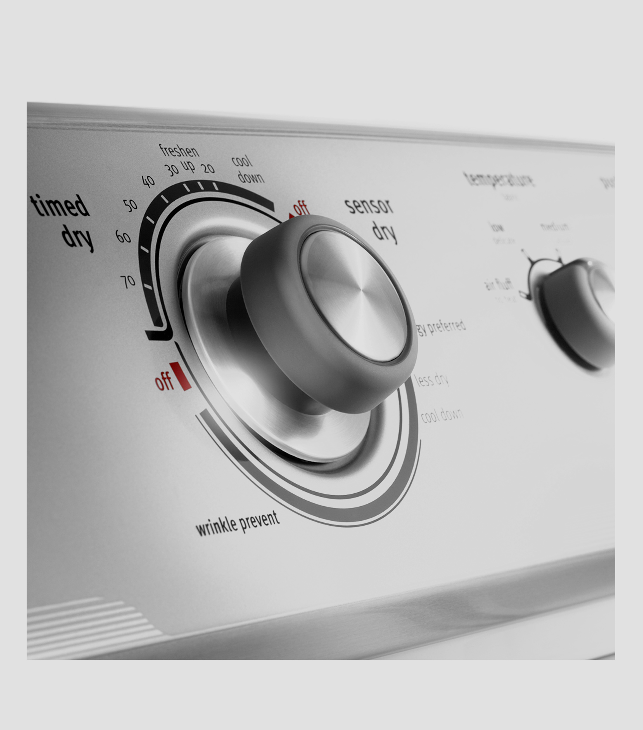Secadora a gas de 19 Kg de carga frontal 7MMGDC300DW, blanca