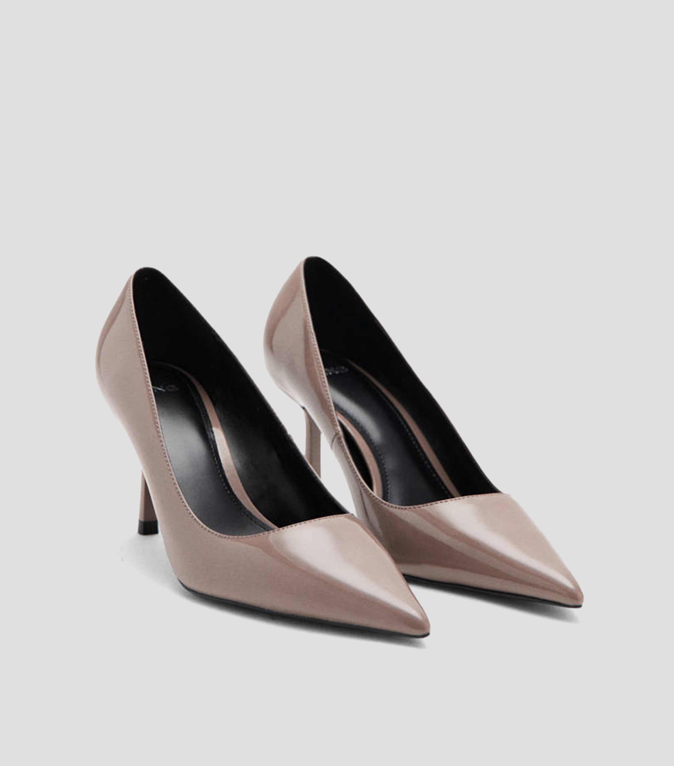 Zapatillas pump tacón mediano de aguja Mujer