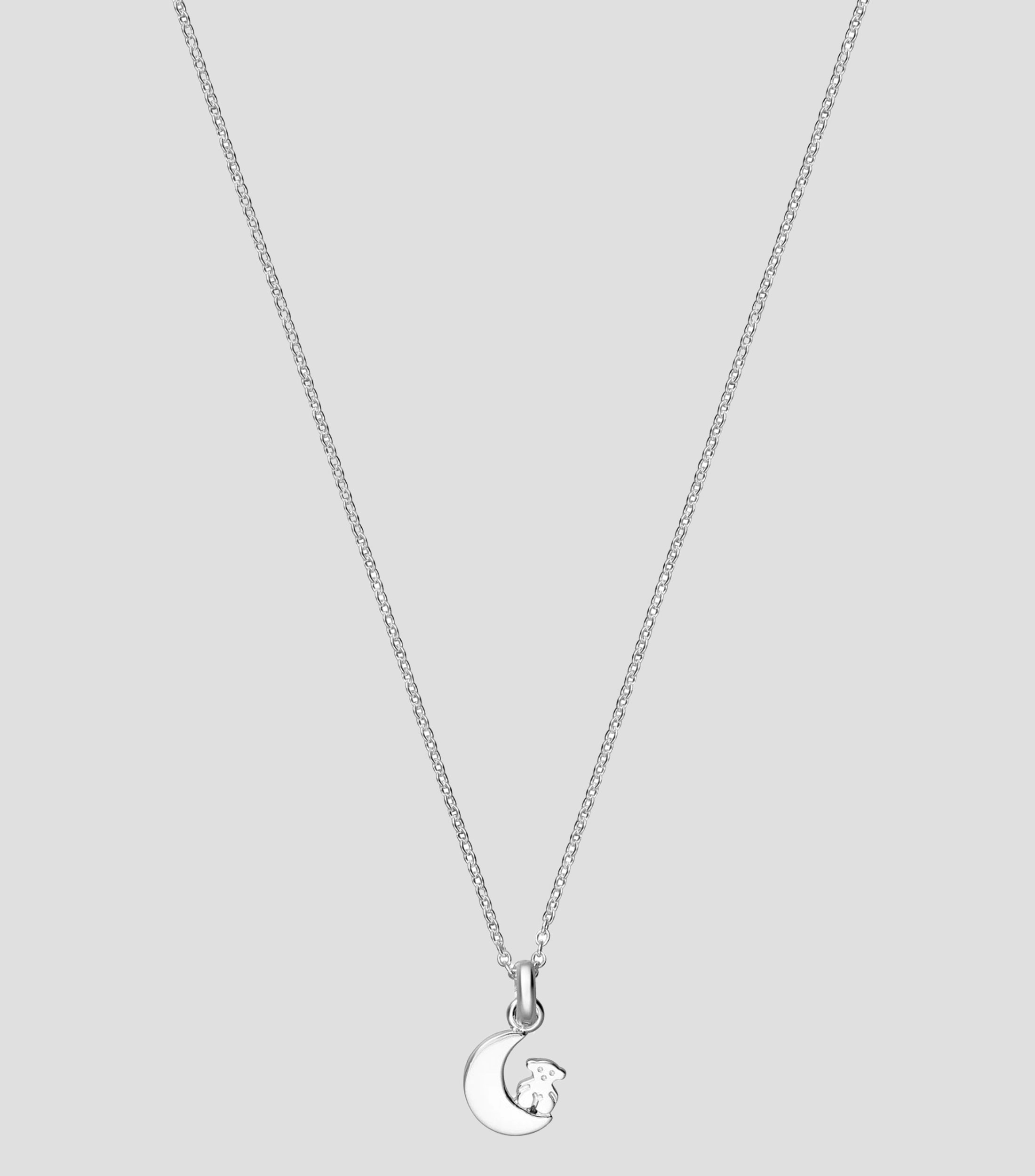 Collar Luna en Plata .925 Nocturne Mujer