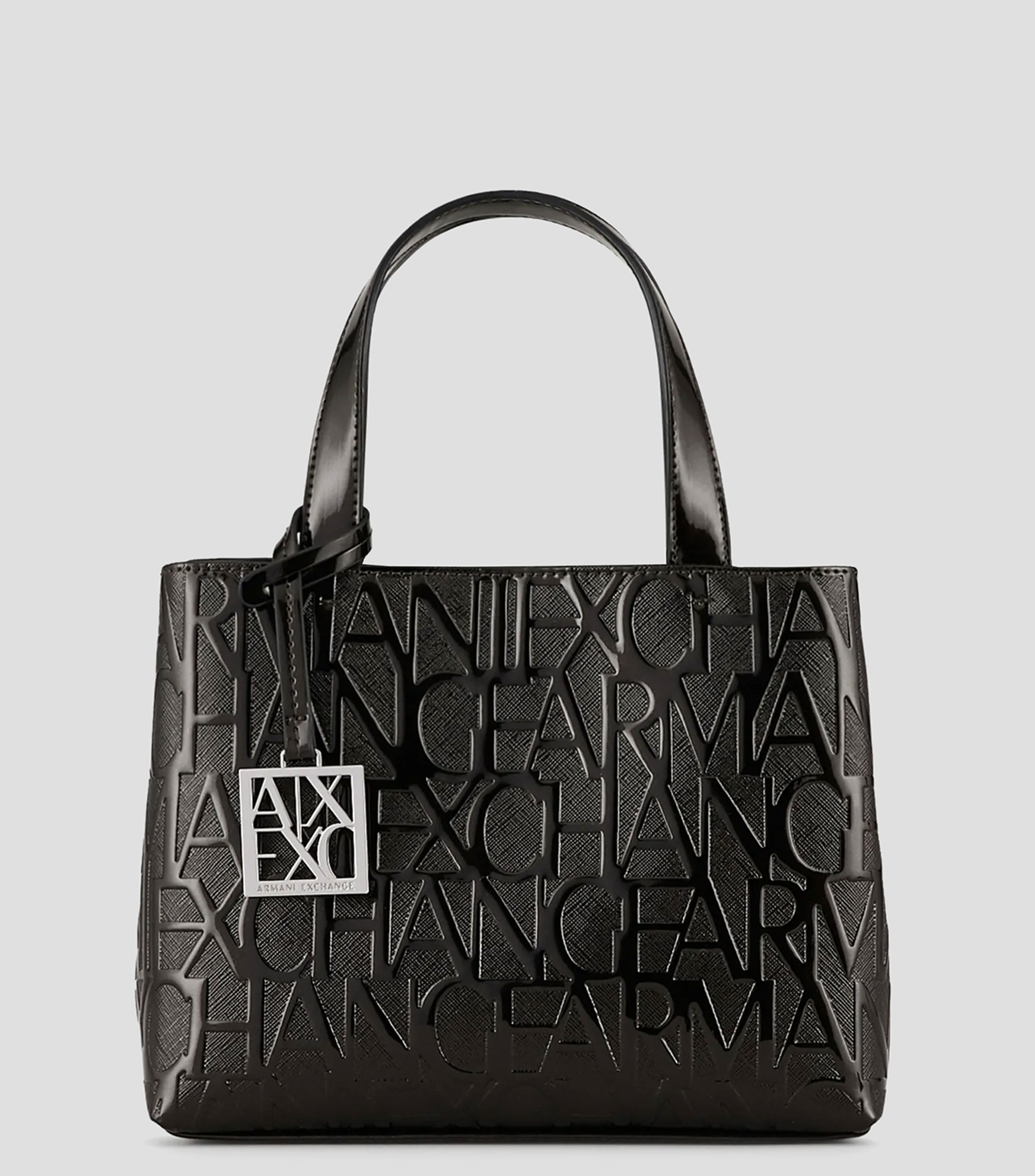 Armani Exchange Bolso Negro Mediano Mujer Bolso Tote Armani Jeans