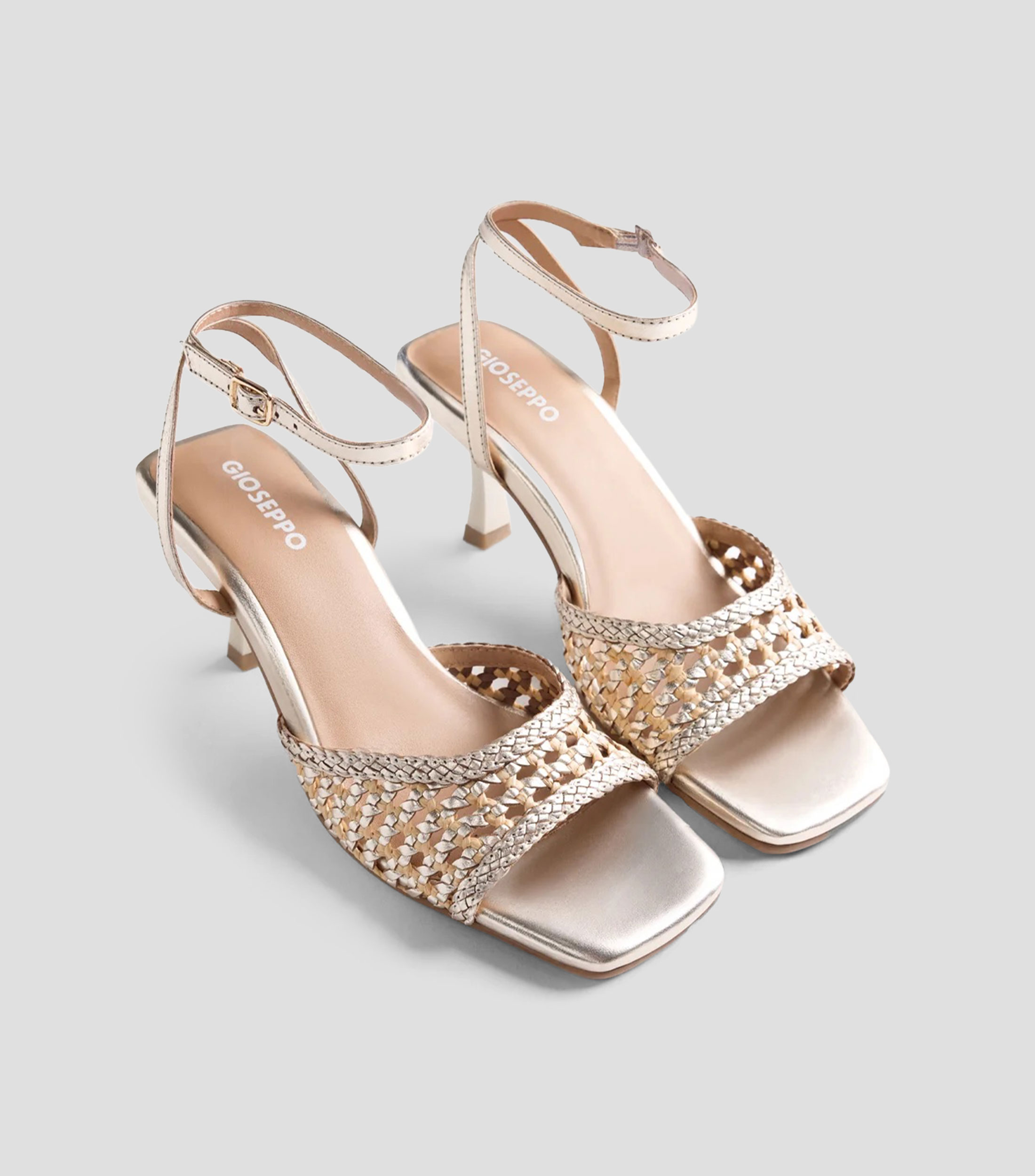 Sandalias con Tacón Delgado Bajo Kajiado Mujer