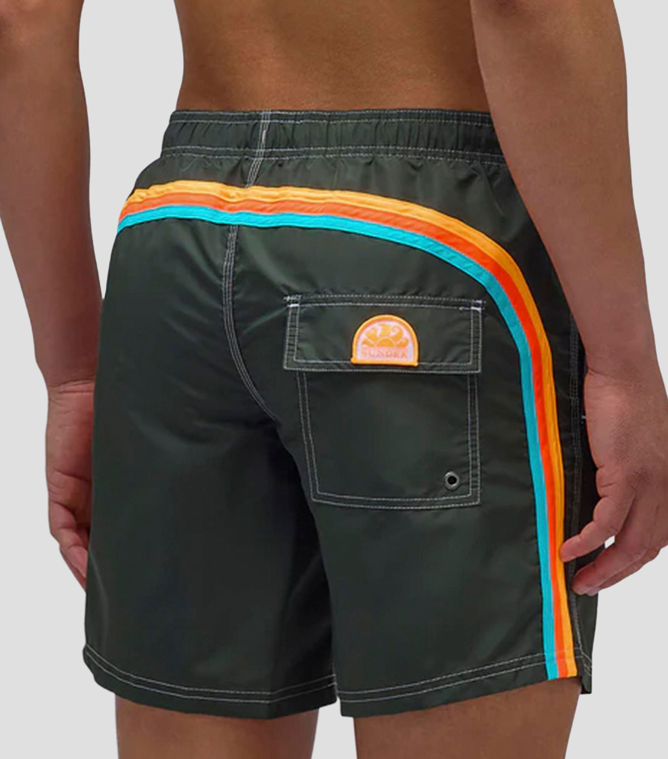 Traje de baño liso Hombre