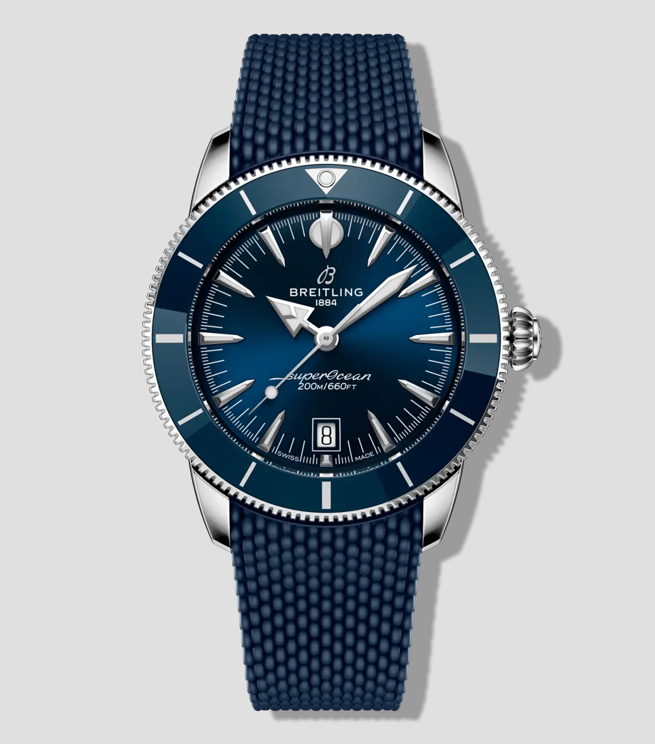 Reloj para Hombre Superocean Heritage B31 Automatic 42 deportivo azul, plateado
