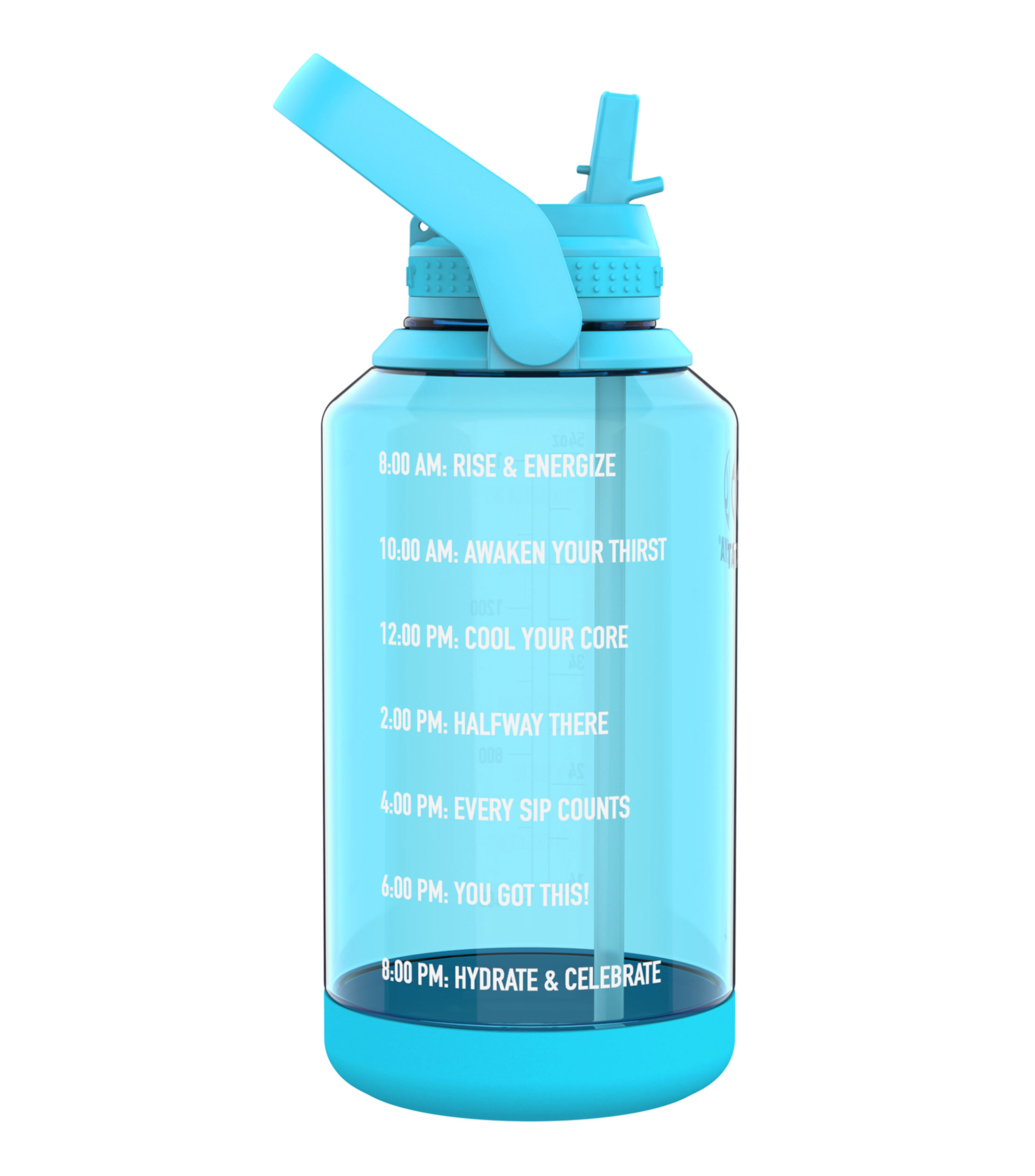 Botella Motivacional 1.9L Azul