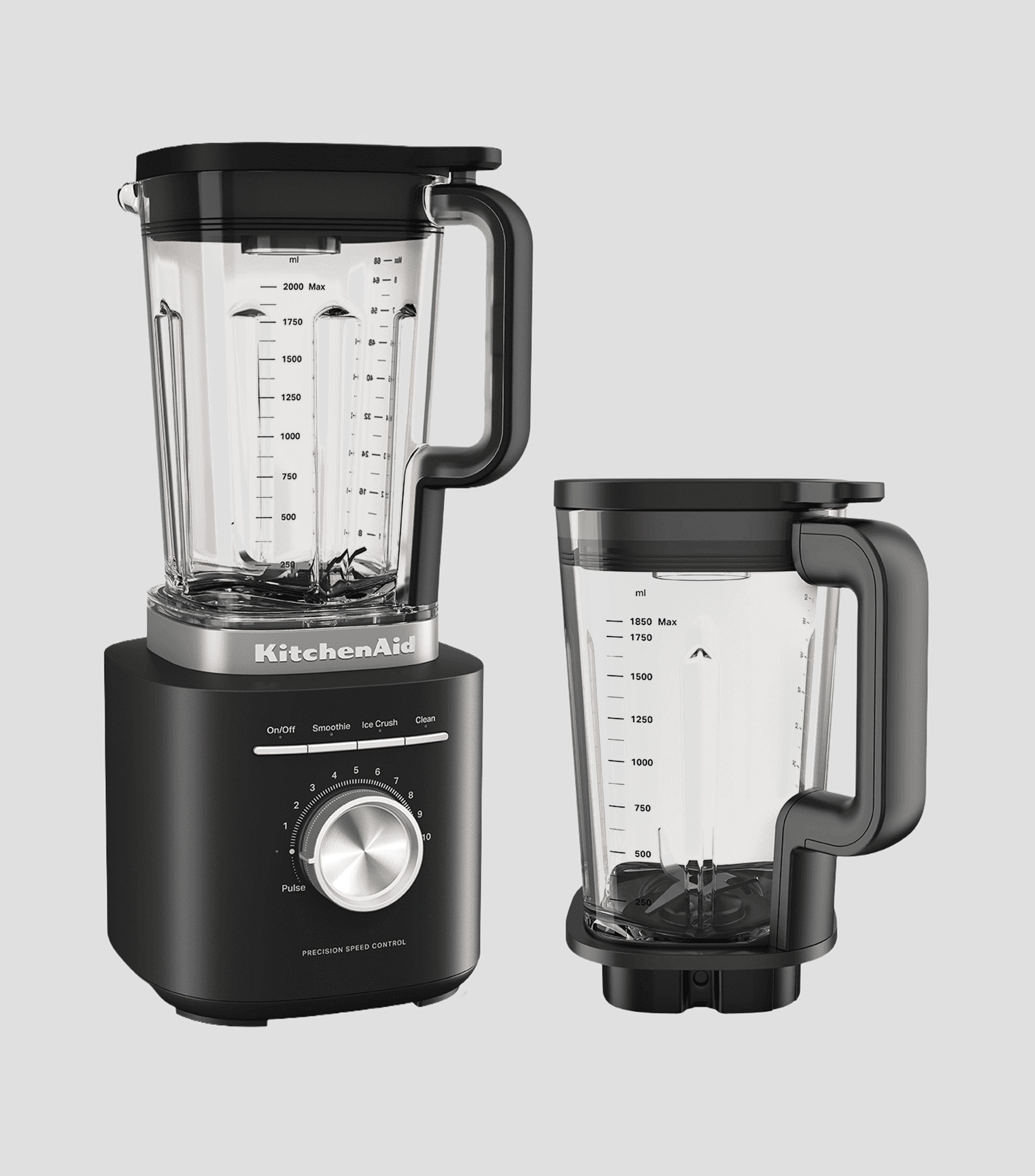 Combo Licuadora Negra con 2 Vasos