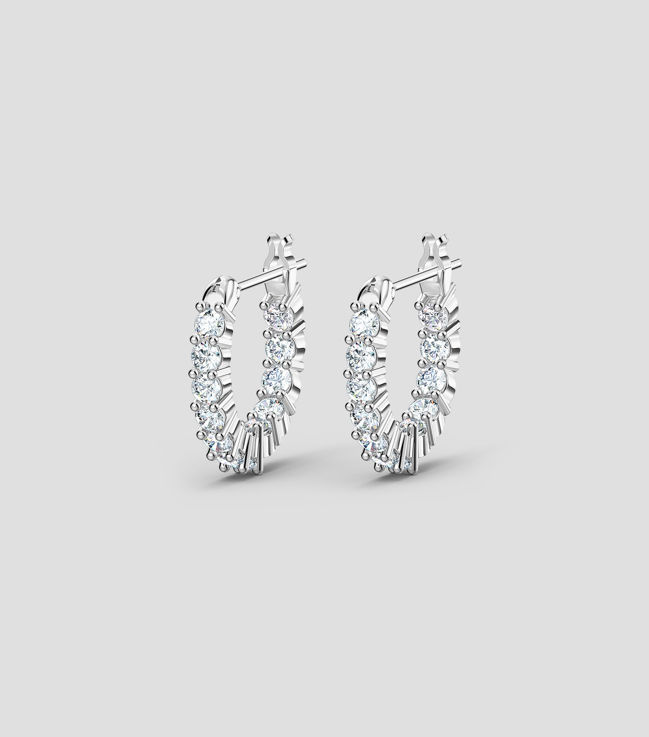 Aretes Novelty con cristales Mujer