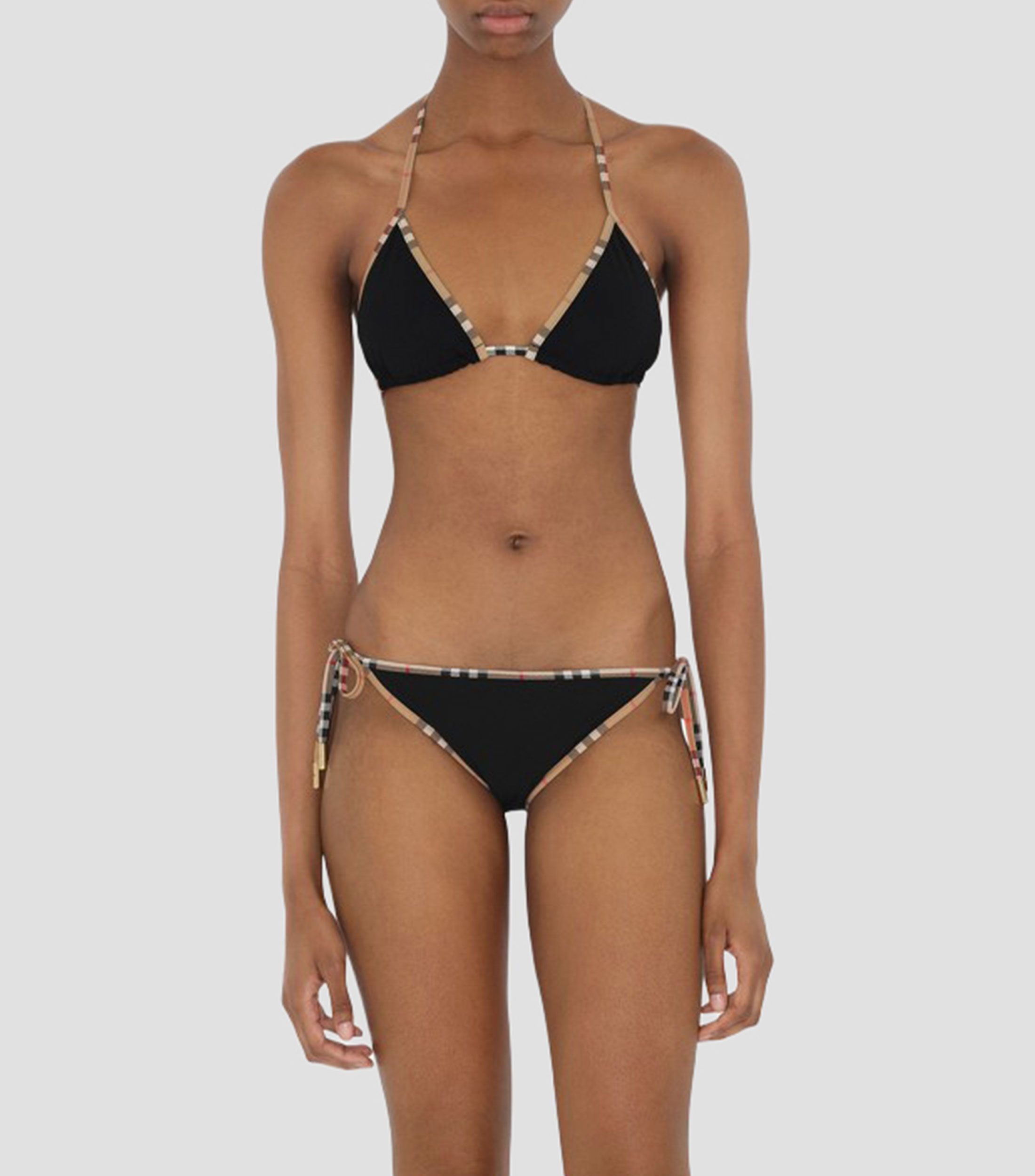 Bikini 2 piezas liso Mujer