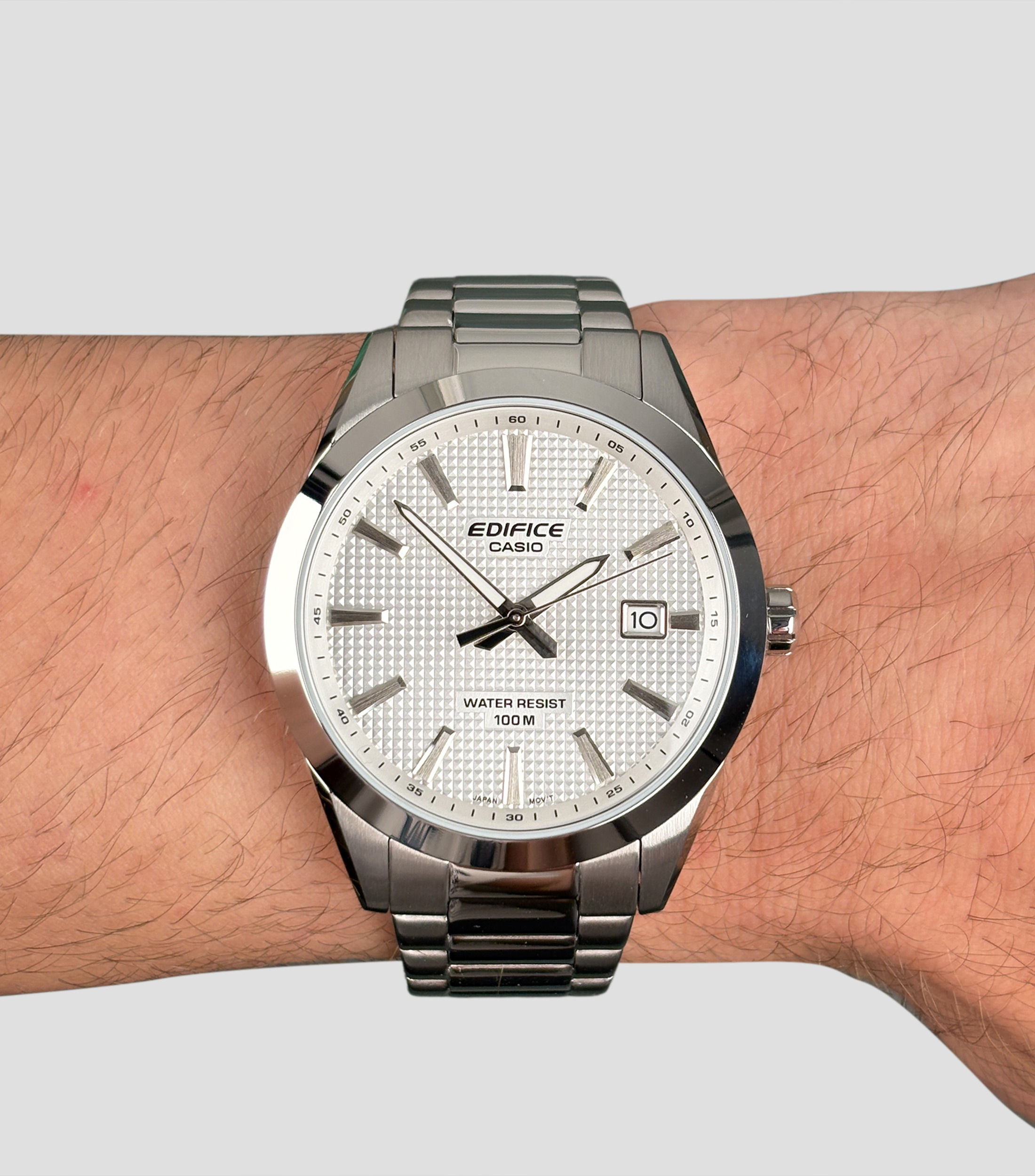 Reloj para Hombre Edifice Casual Plateado
