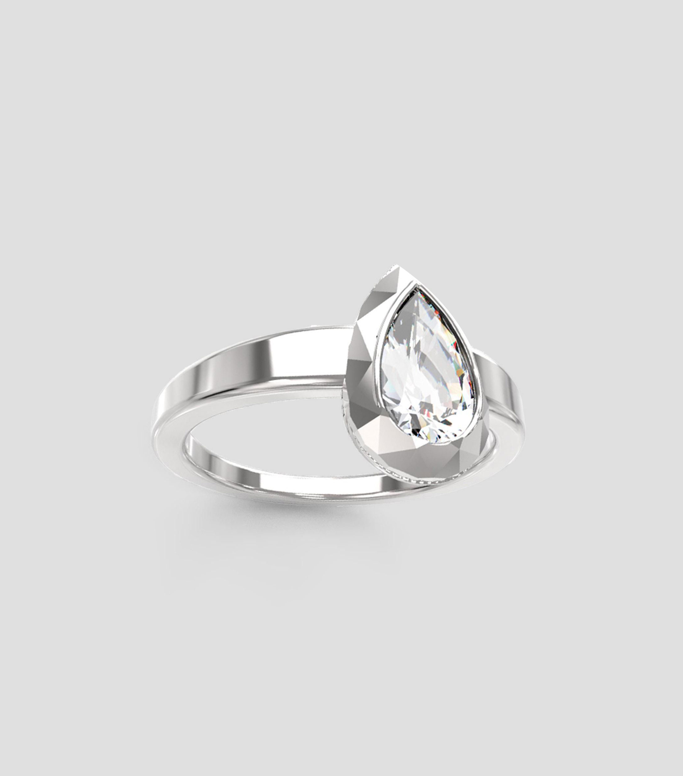 Anillo 4G Light con circonia Mujer