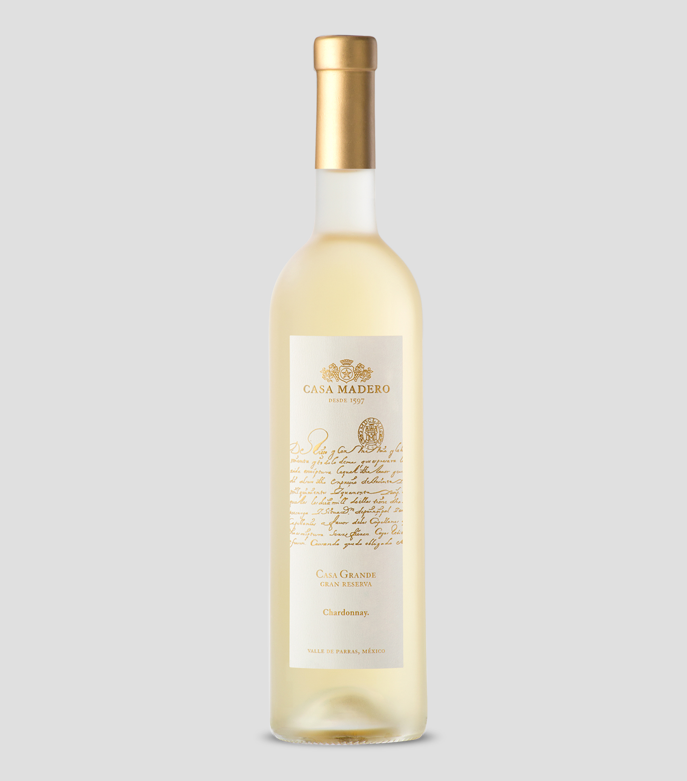 Vino Blanco Chardonnay Casa Grande, 750 ml