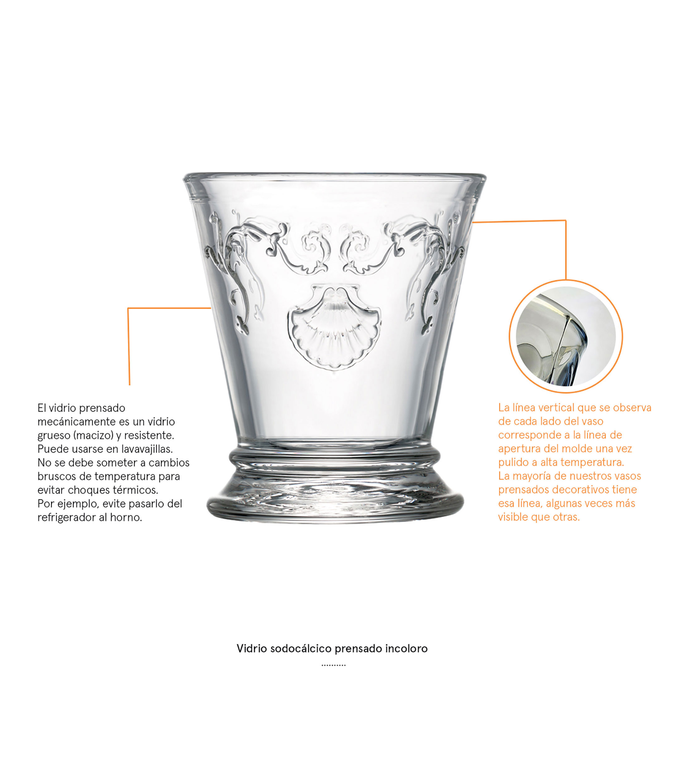 Vaso individual Versailles