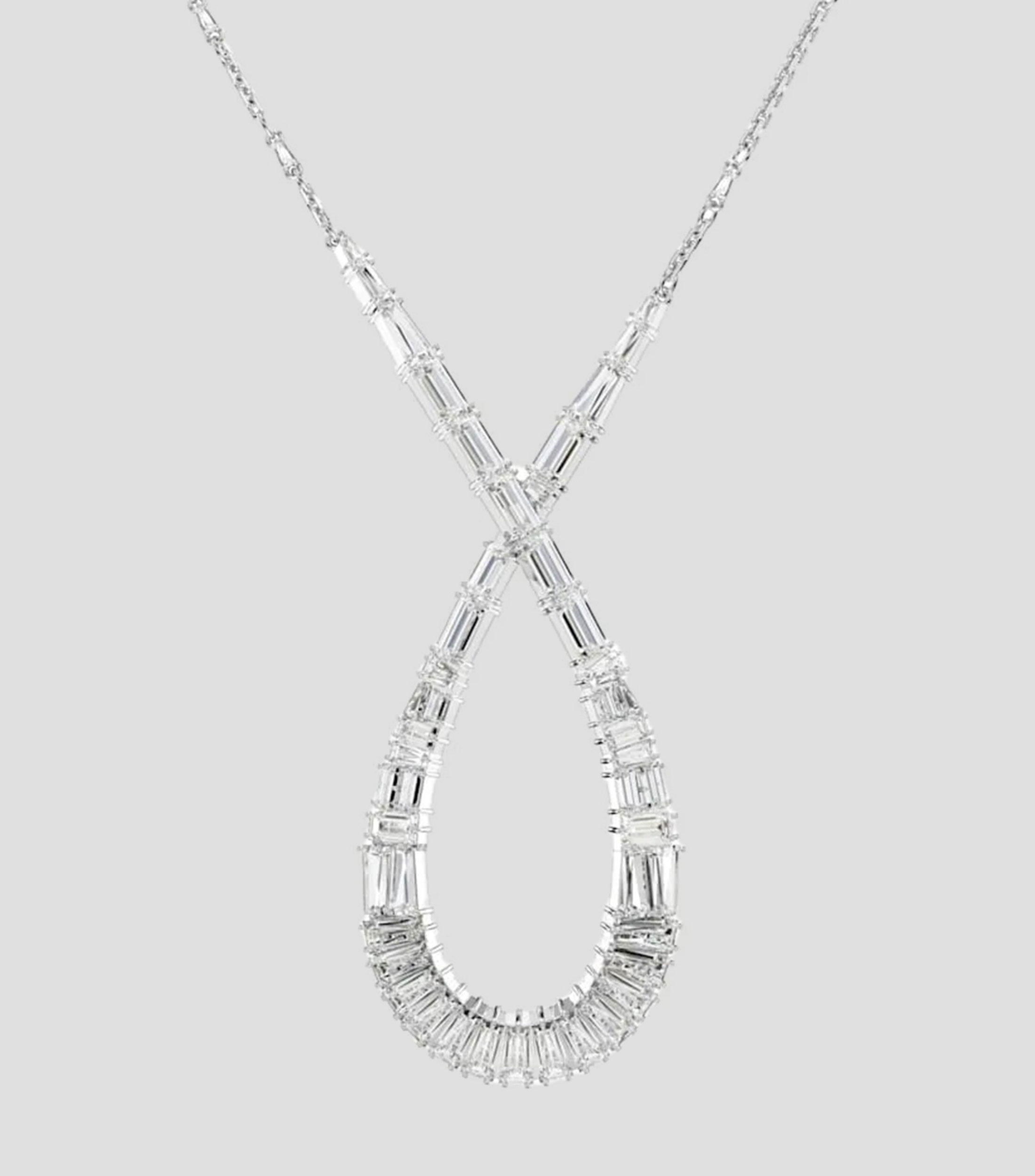 Collar Hyperbola con cristal Swarovski Mujer