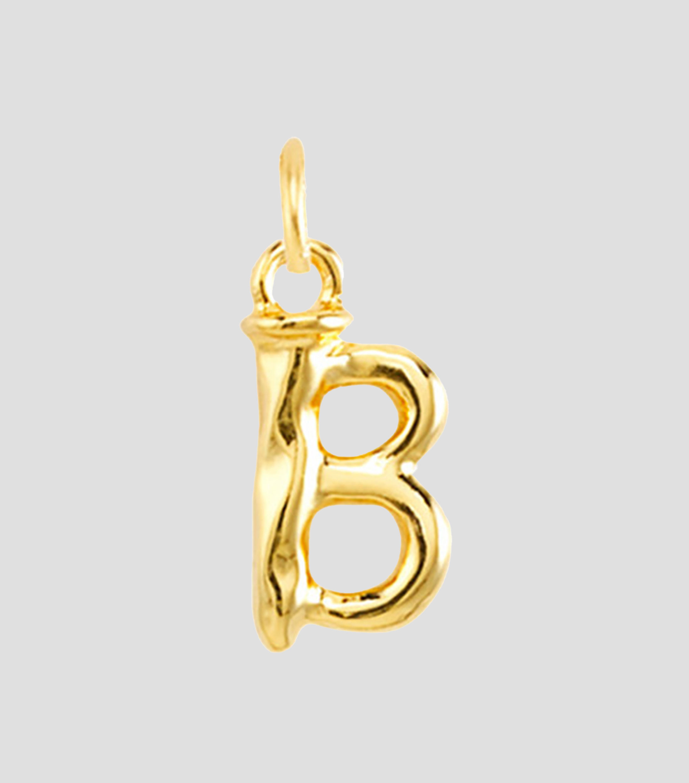 Charm Pequeno Letra aposBapos Bano de Oro Mujer