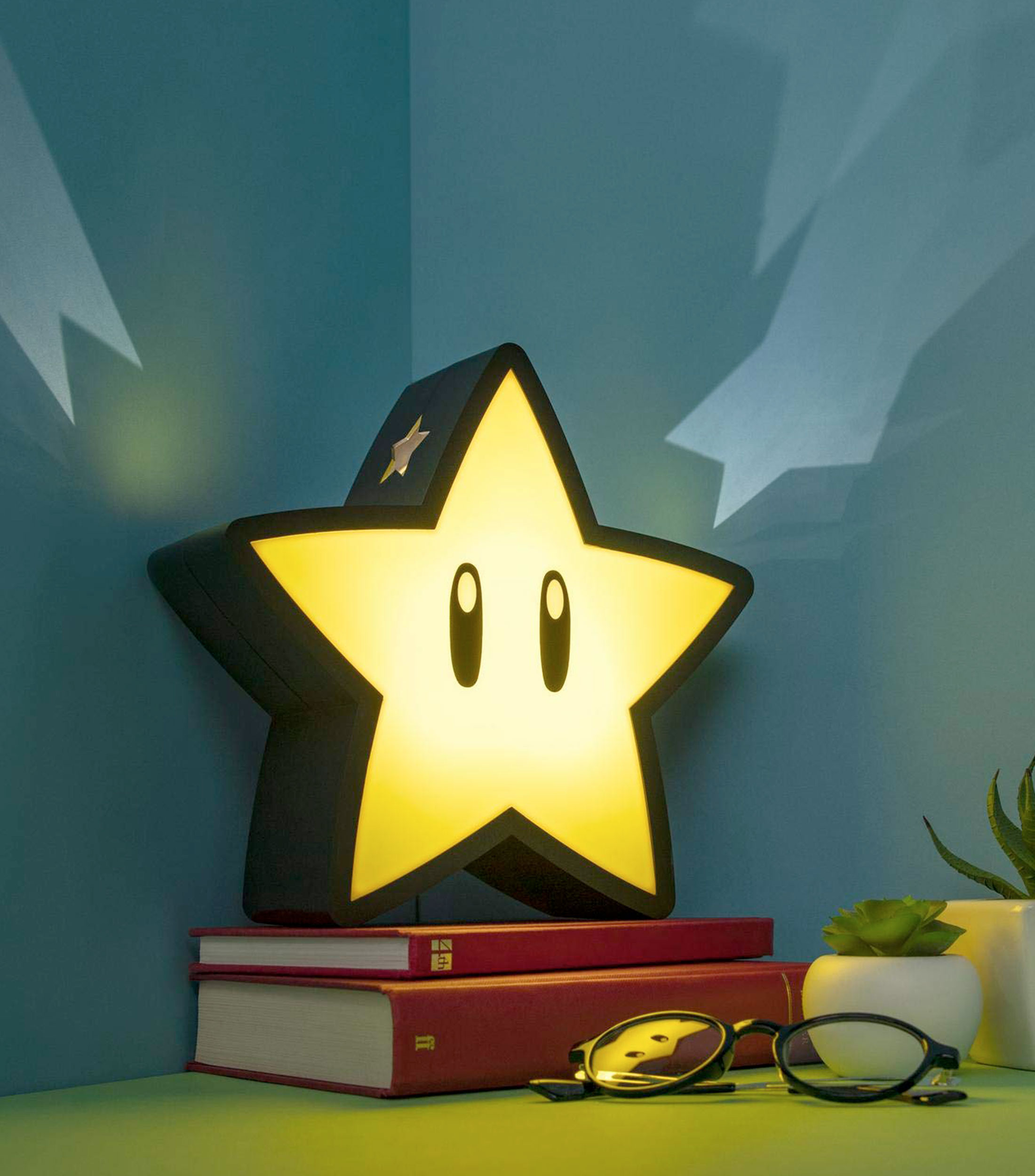 Lámpara Decorativa Super Star, Super Mario