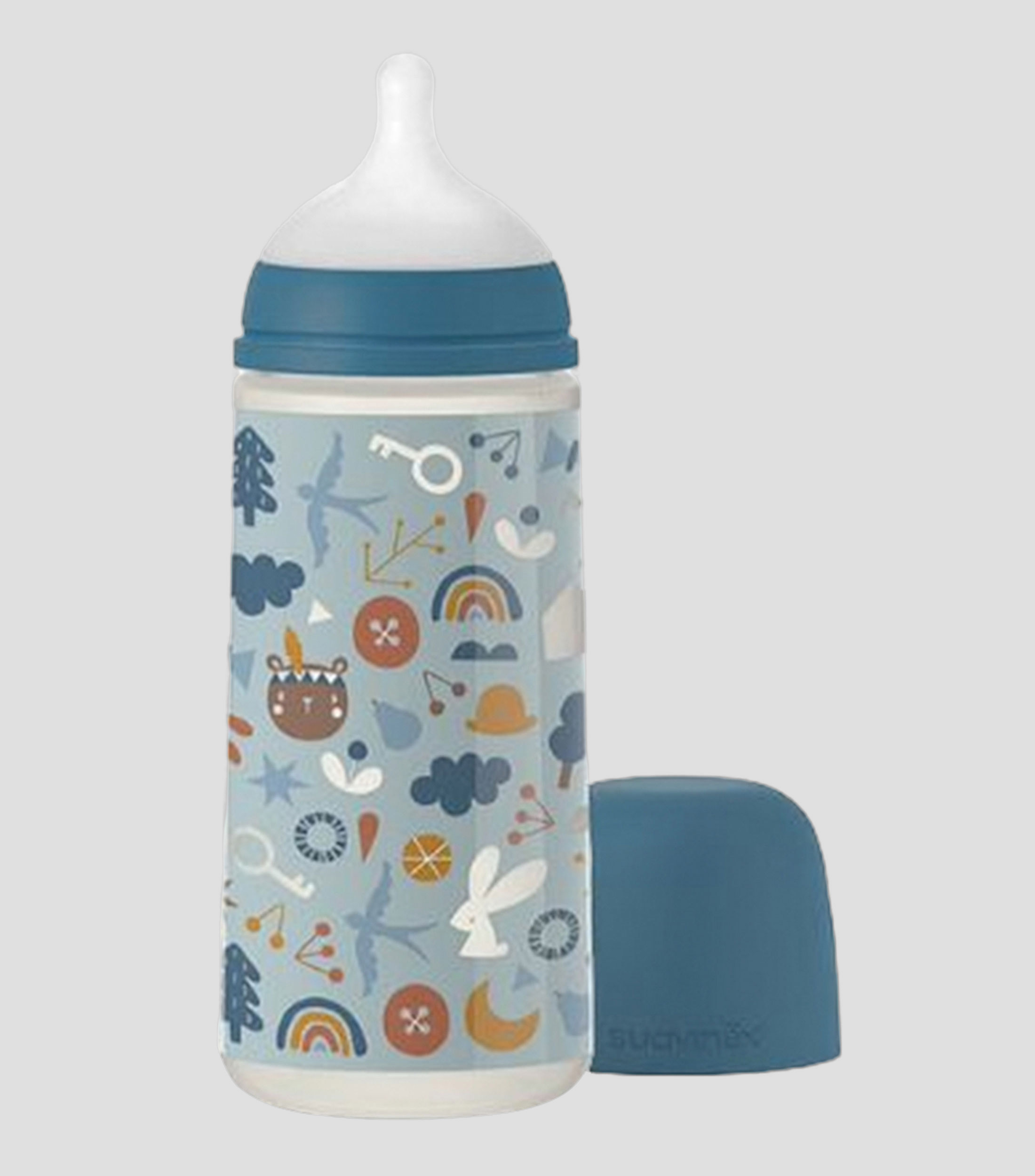 Biberon con tetina fisiologica SX Pro Forest de 360 ml