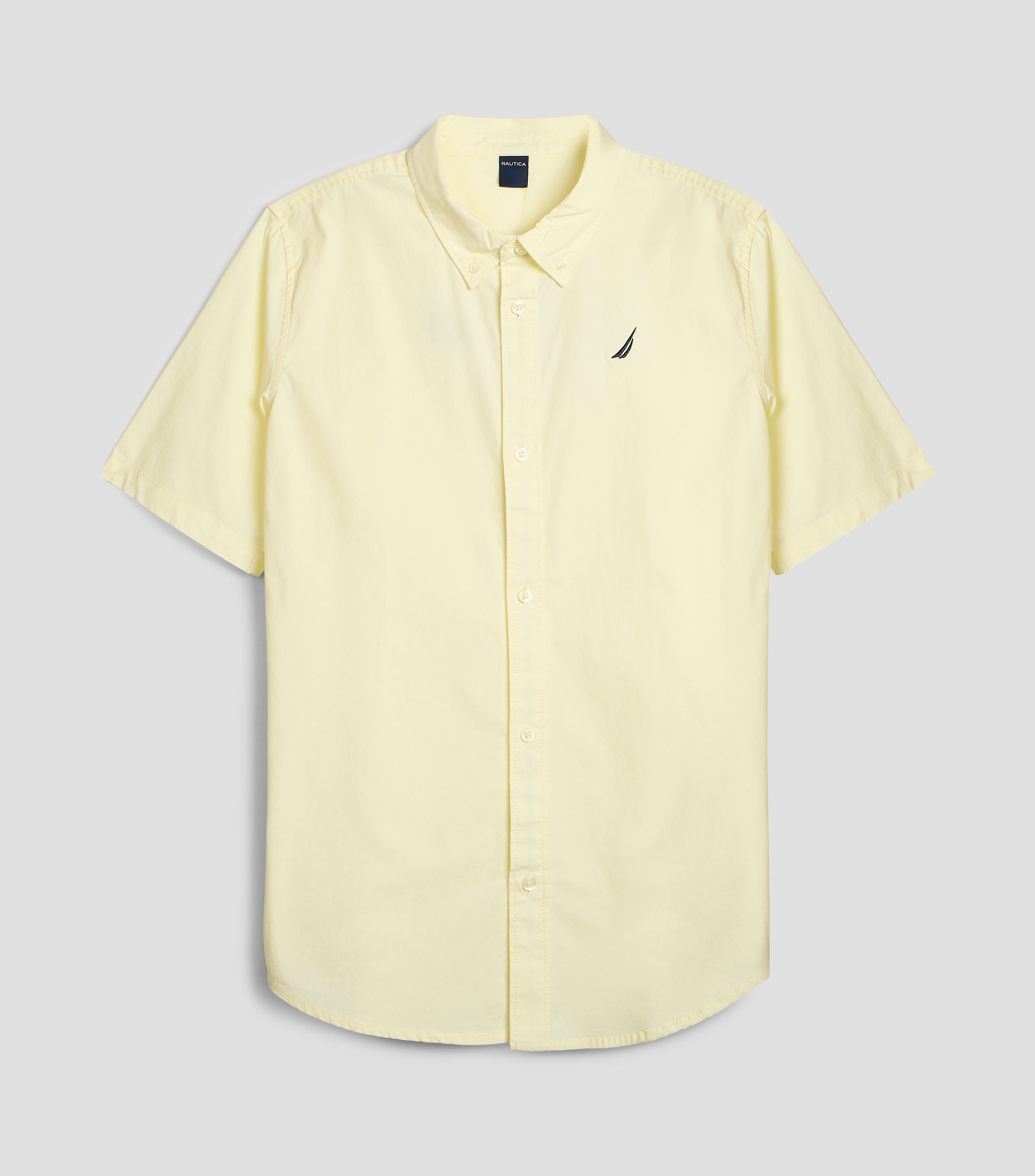 Camisa lisa manga corta Niño