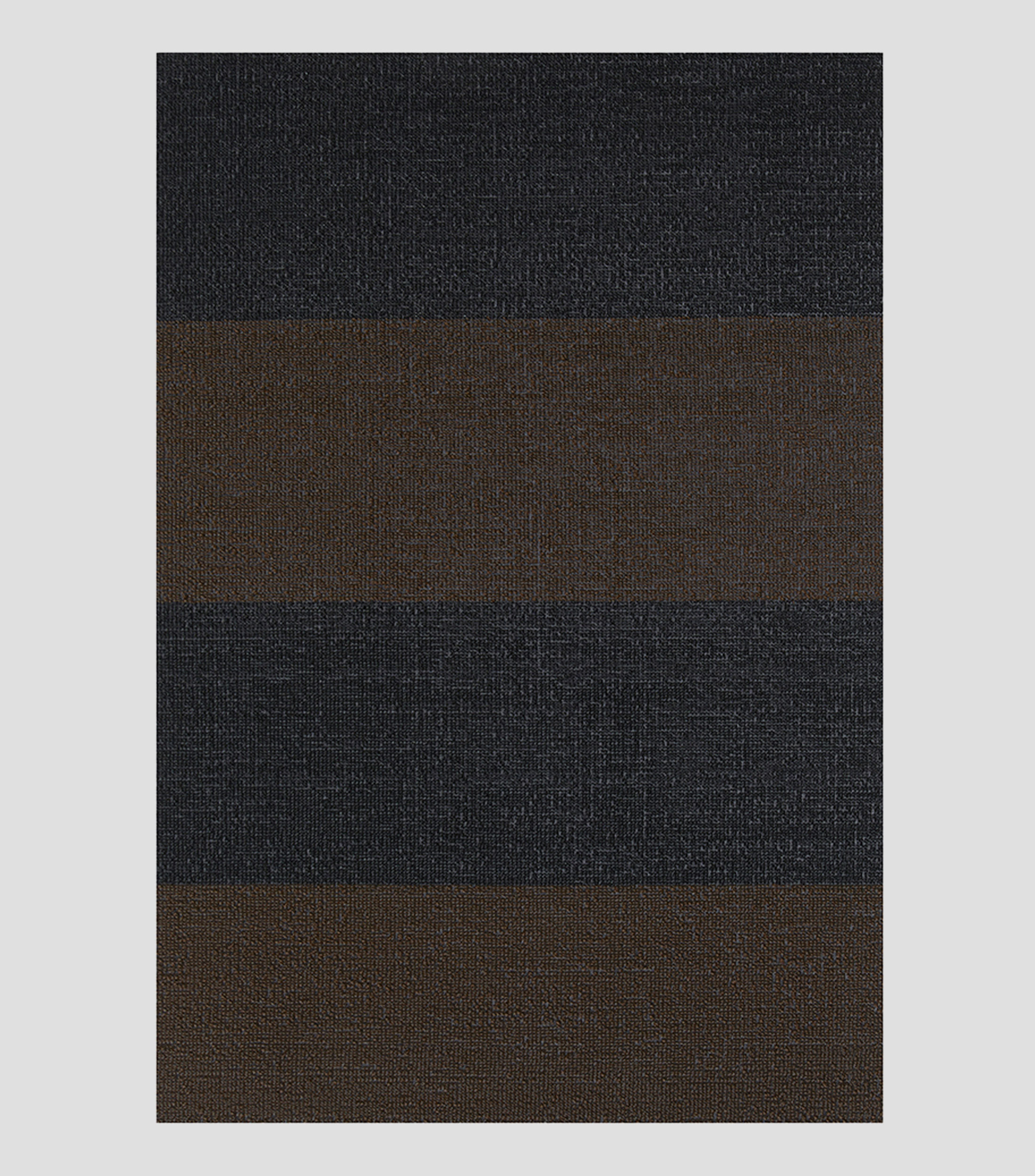 Tapete Duo Stripe Mocha 46x71cm