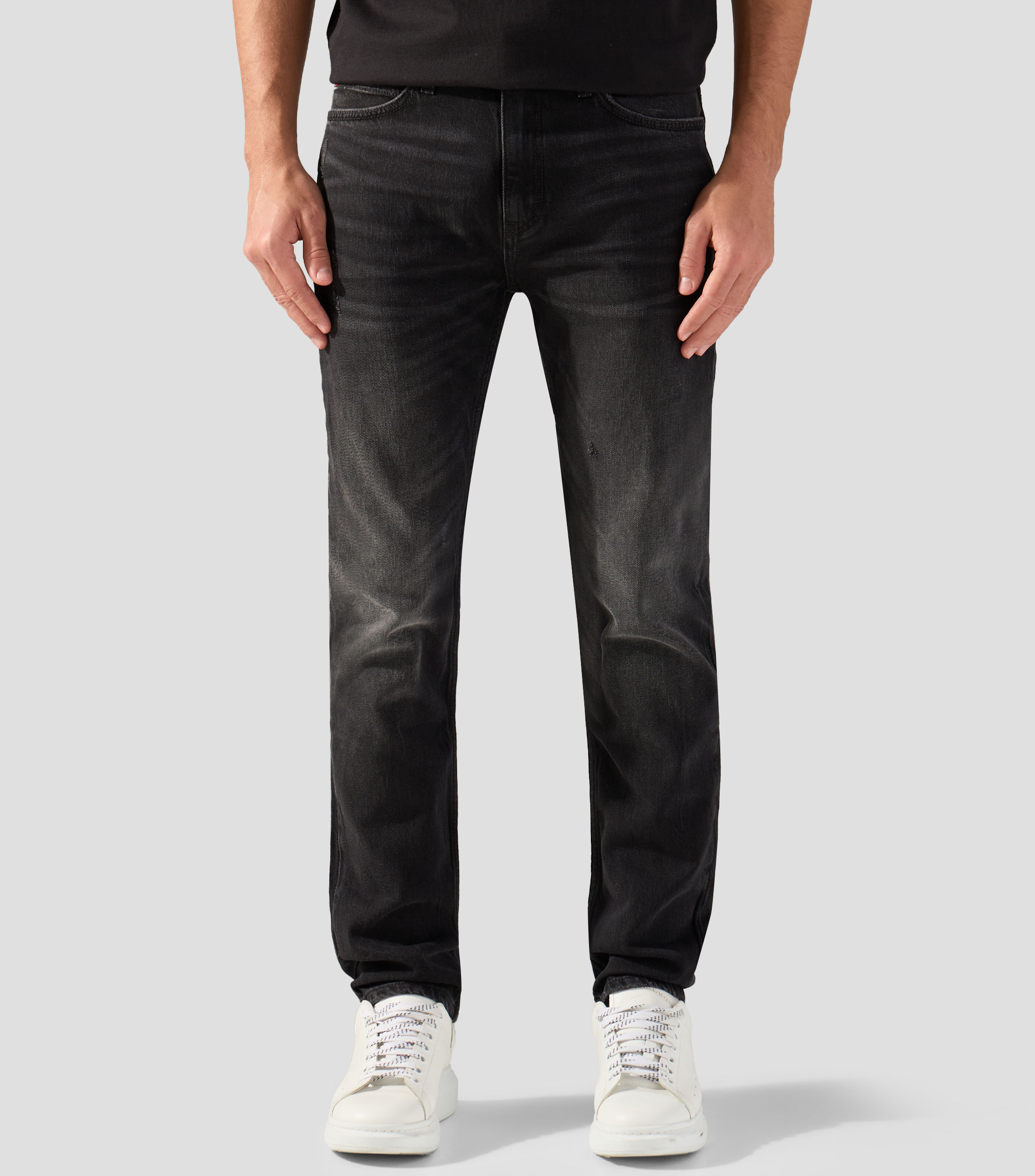 Jeans de corte slim Hombre