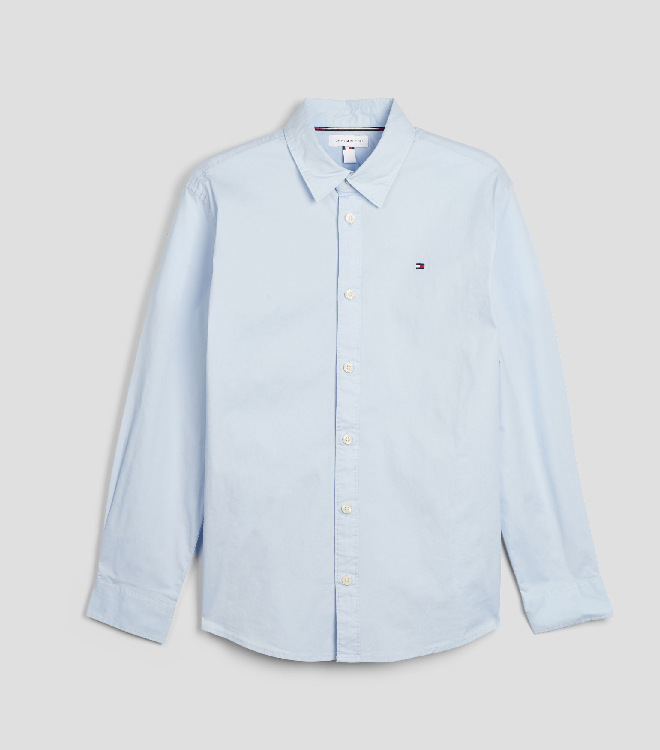 Camisa liso manga larga Niño