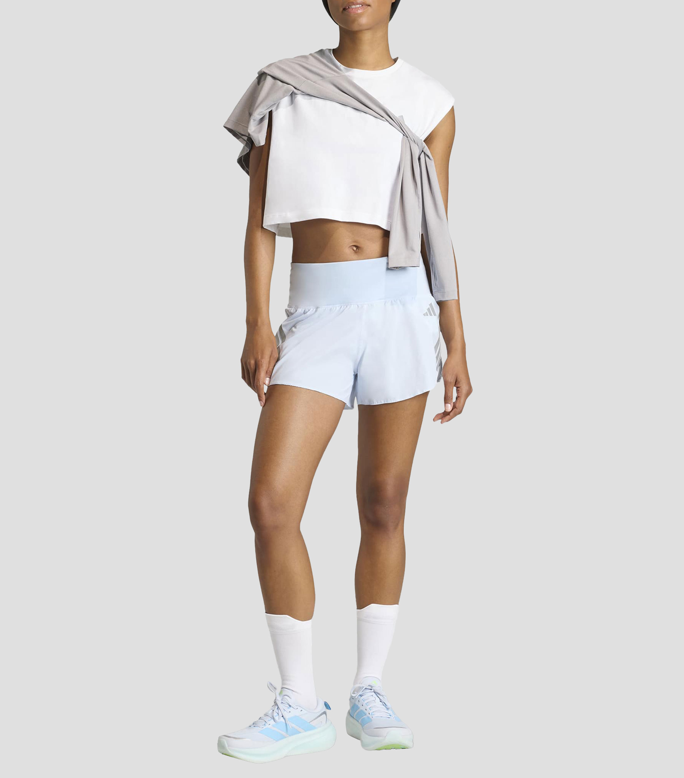 Short para correr adi365 estampado Mujer