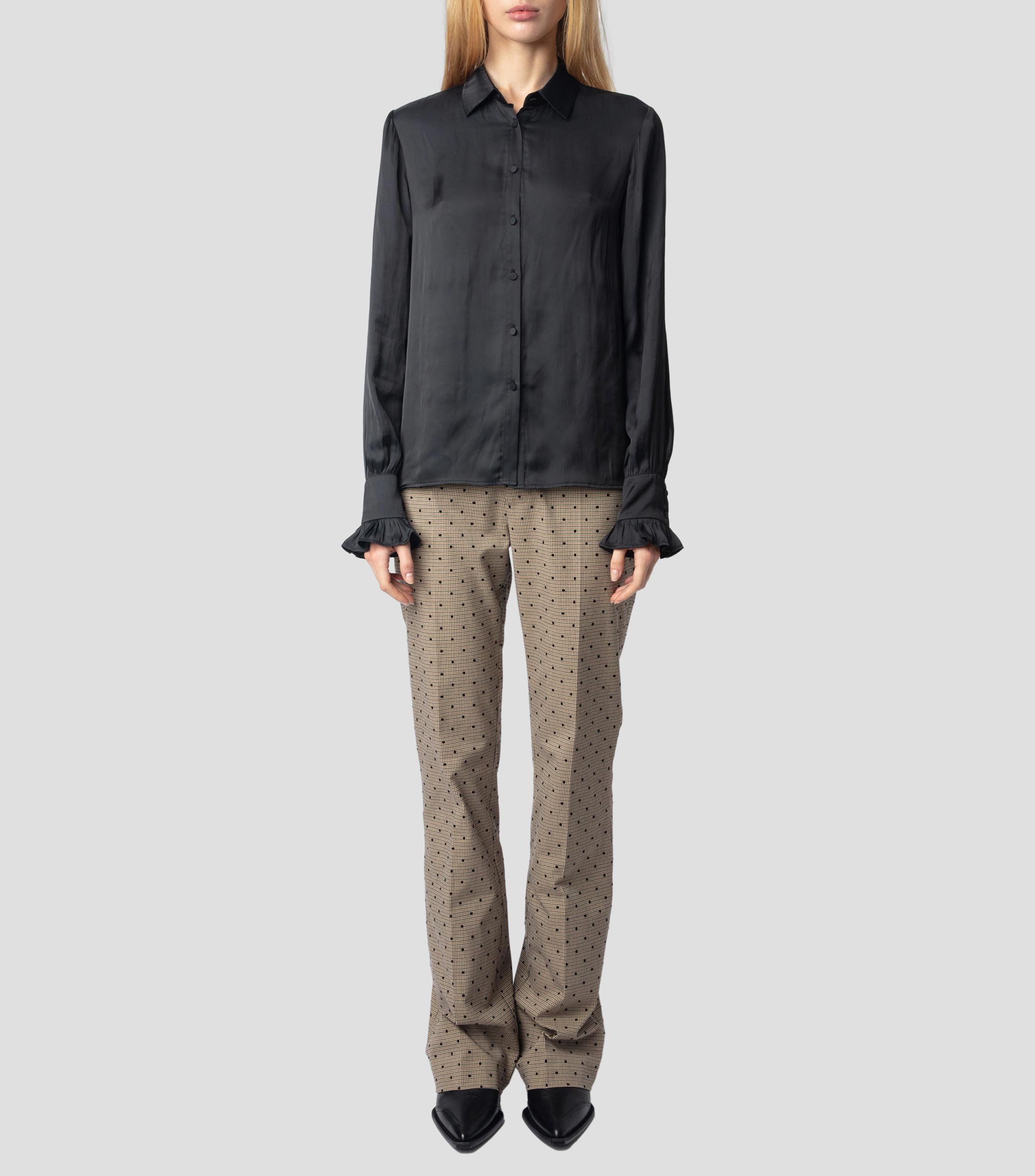 Camisa Manga Larga Mujer