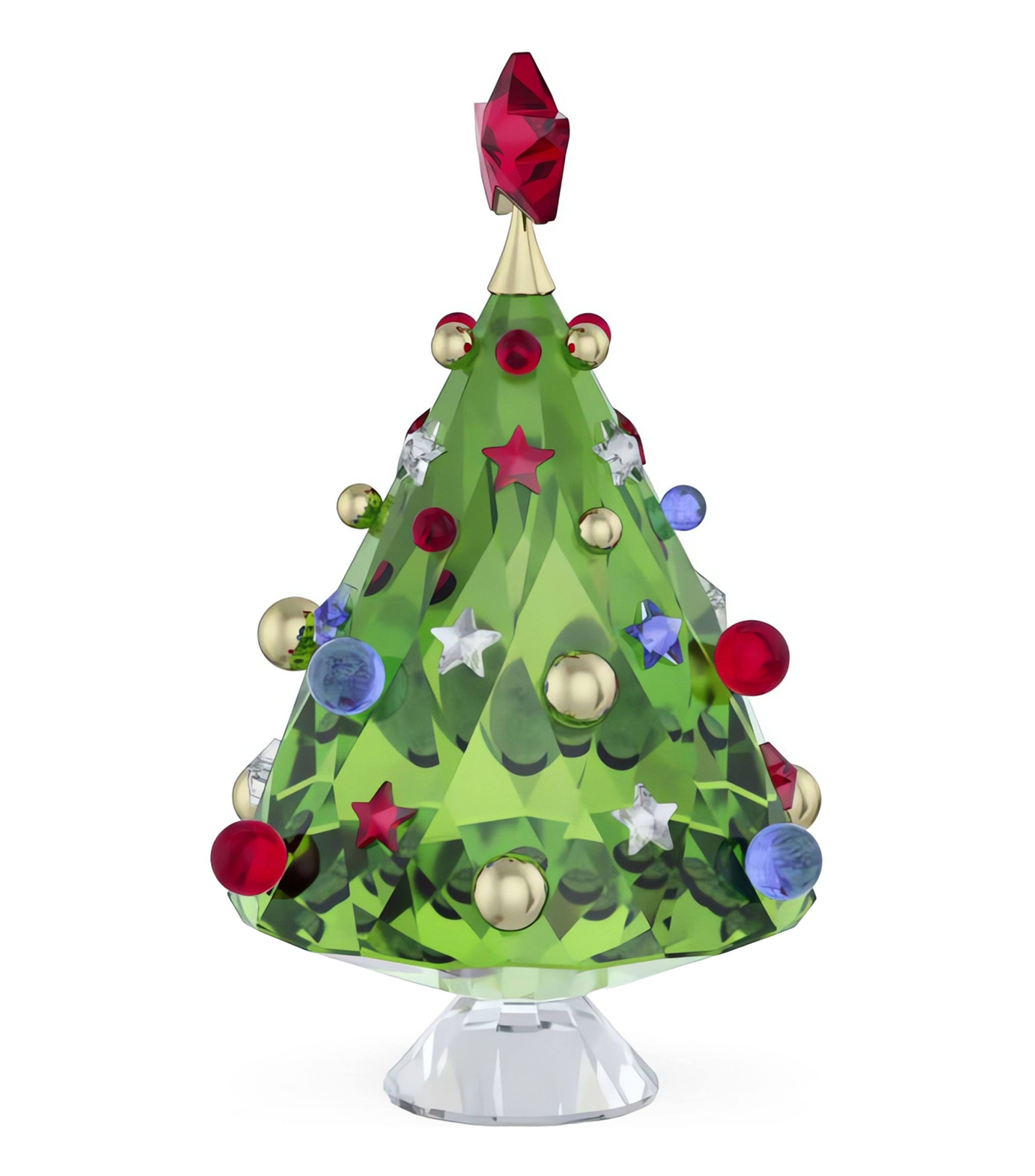 Figura decorativa Árbol Holiday Cheers en Cristal
