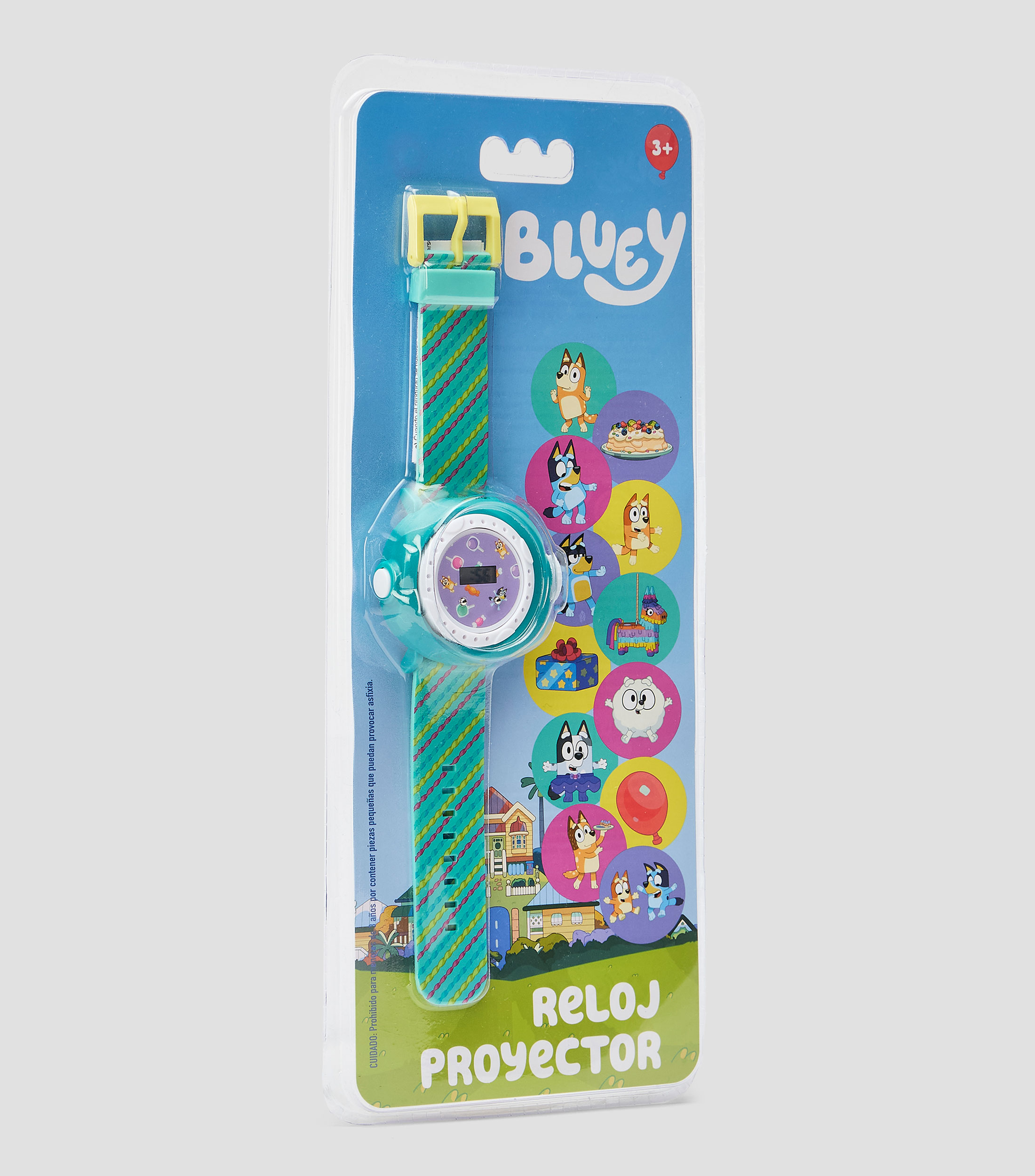 Reloj Proyector Bluey Niña