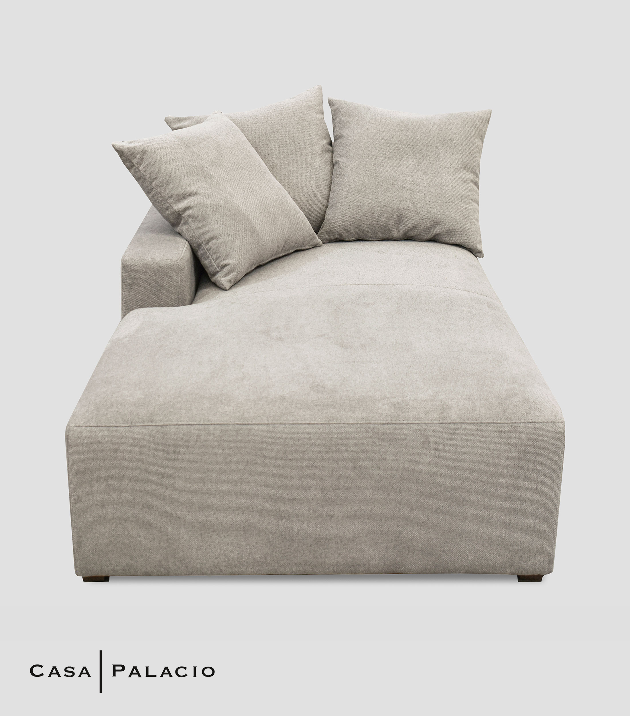Chaise Lounge izquierdo Calixto beige