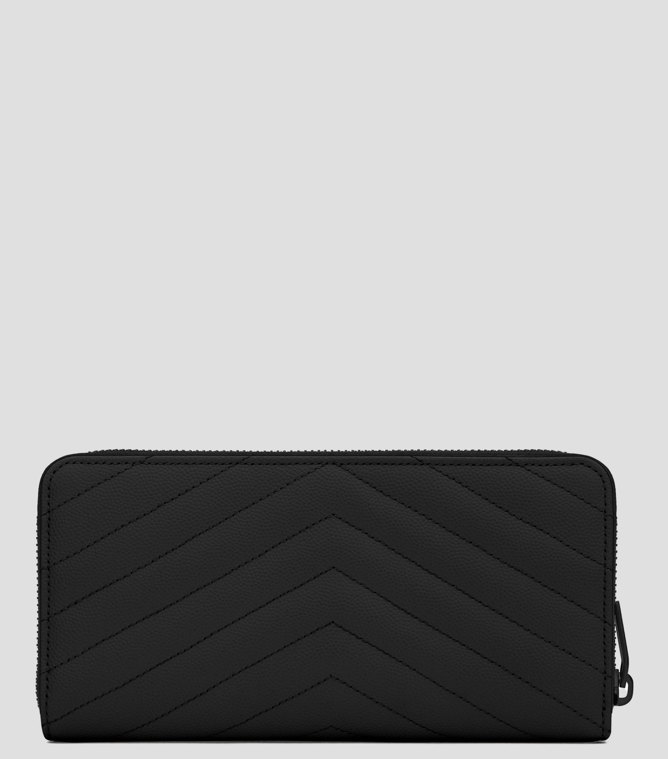 Cartera en piel Cassandre Matelassé con líneas Mujer