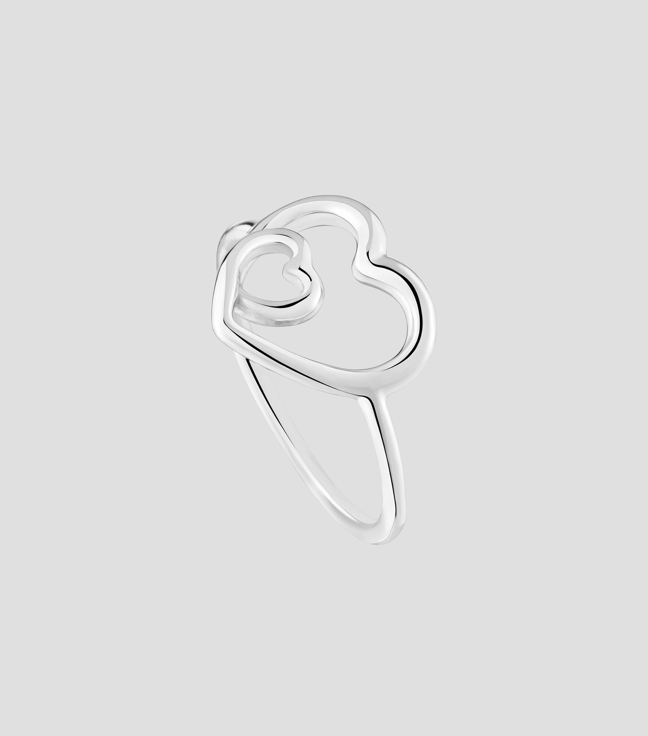 Anillo en Plata Corazón Mujer