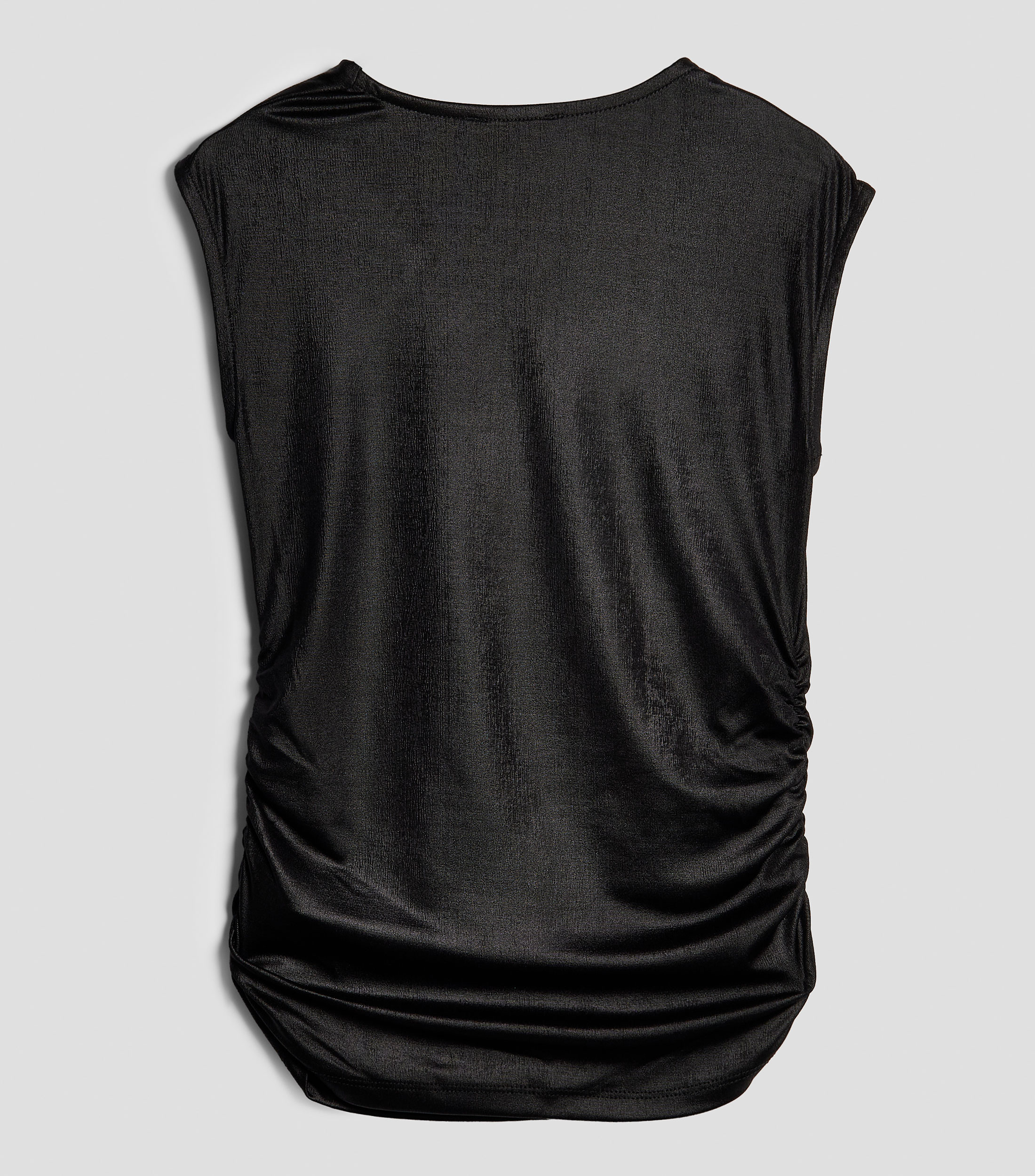 Blusa lisa sin mangas Niña