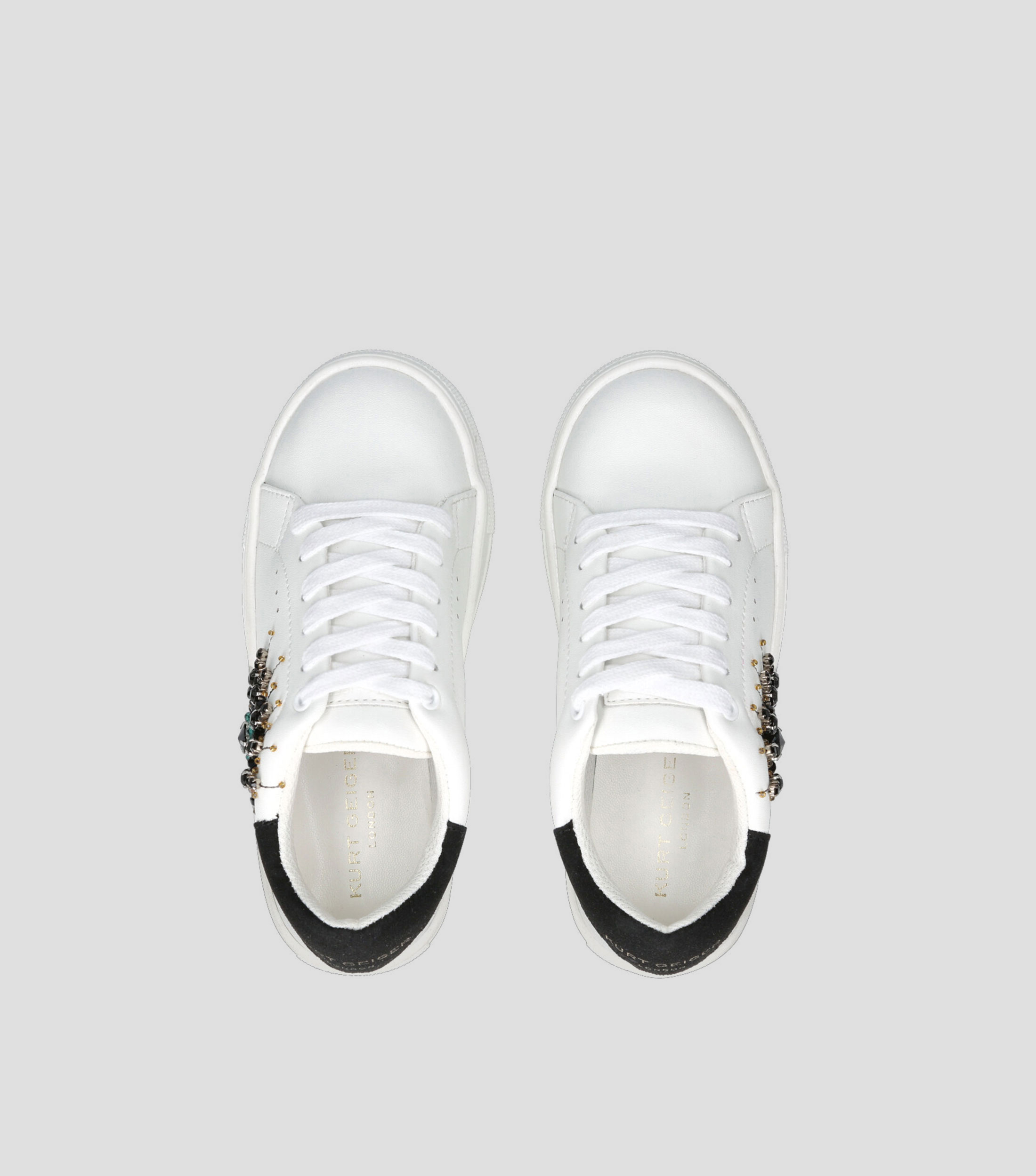 Tenis casuales con plataforma Mini Laney Eye en piel Niña