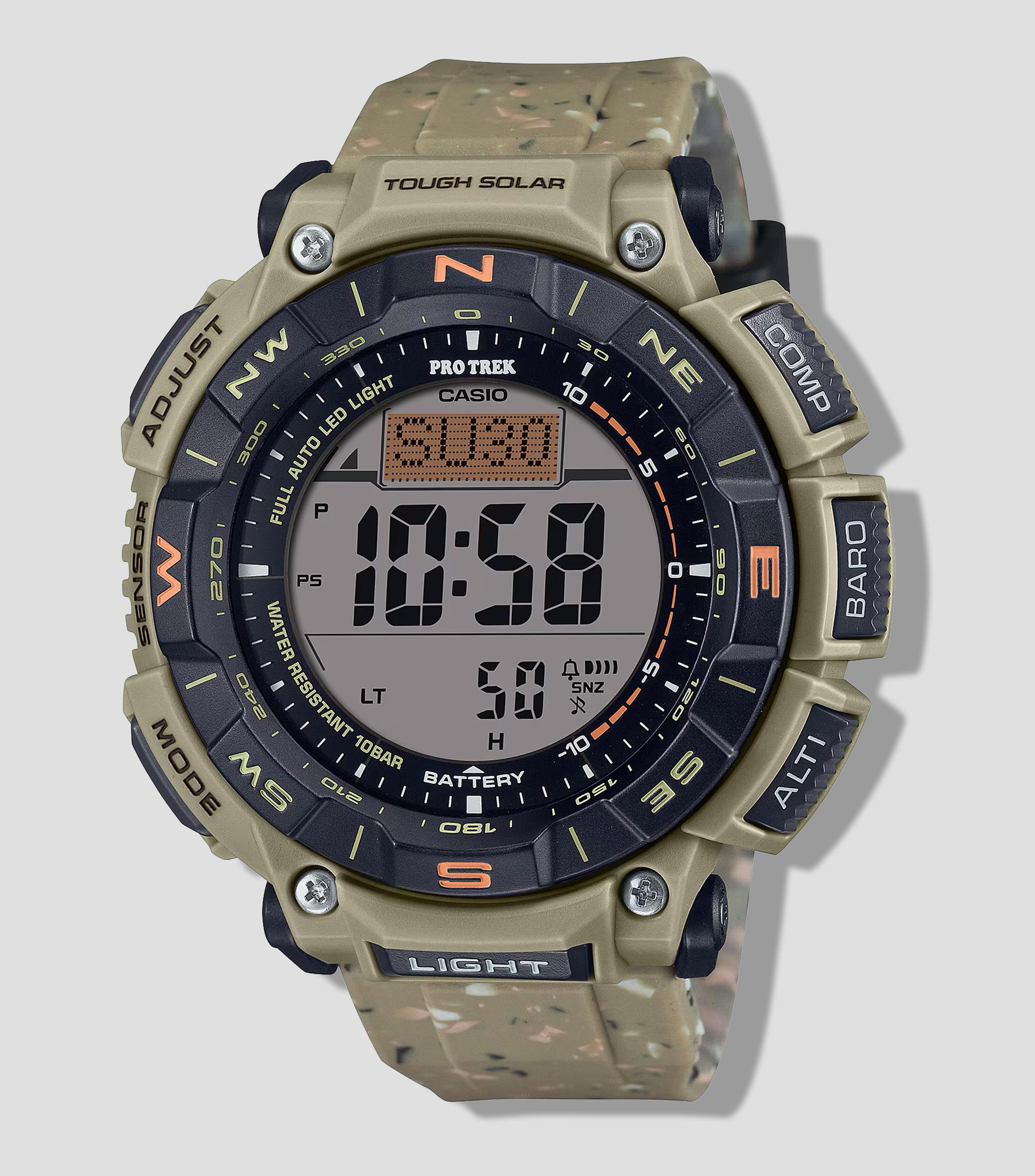 Reloj para Hombre Pro Trek deportivo marrón