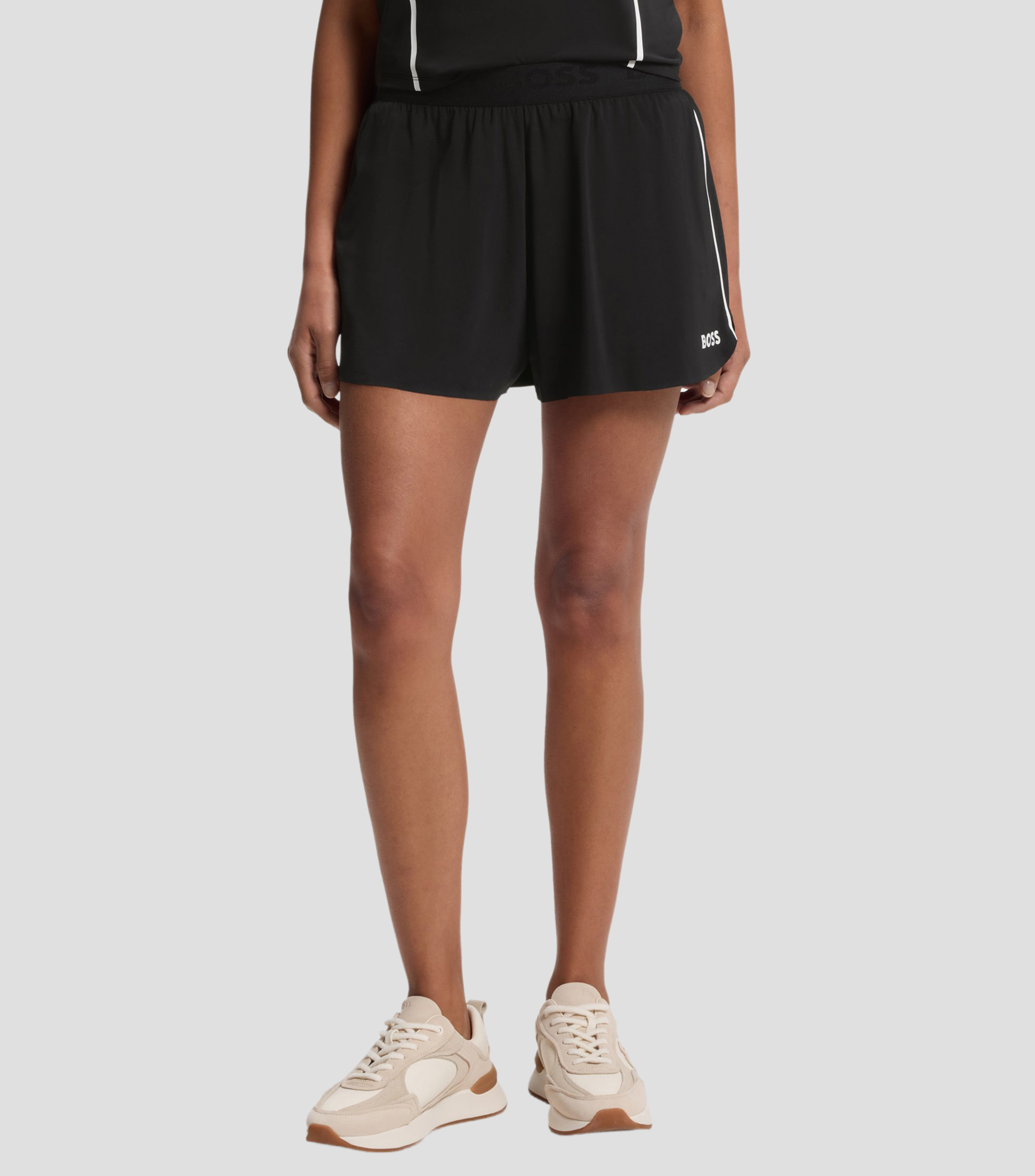 Short de doble capa con control de la humedad Mujer