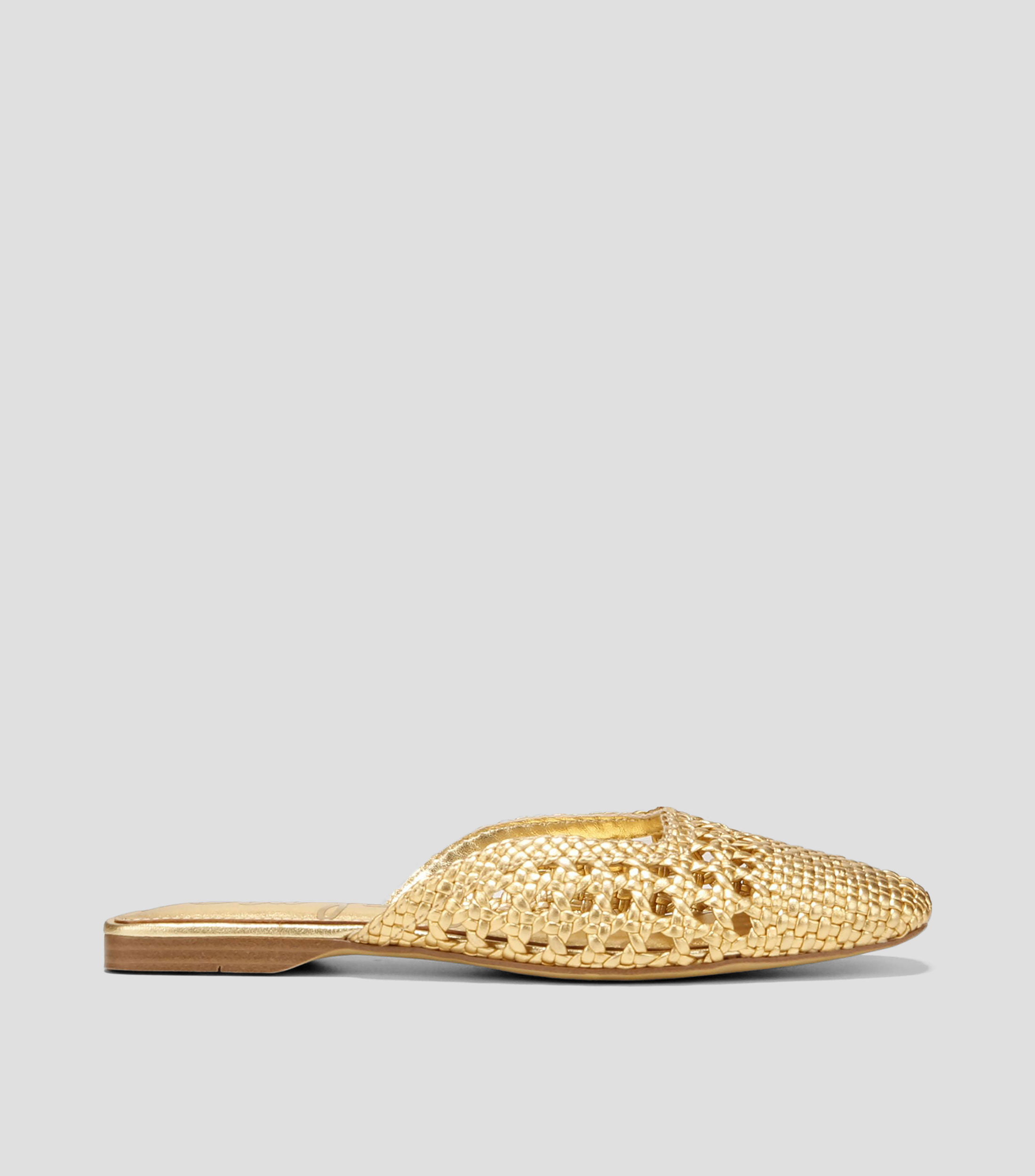 Zueco casual en piel Mujer