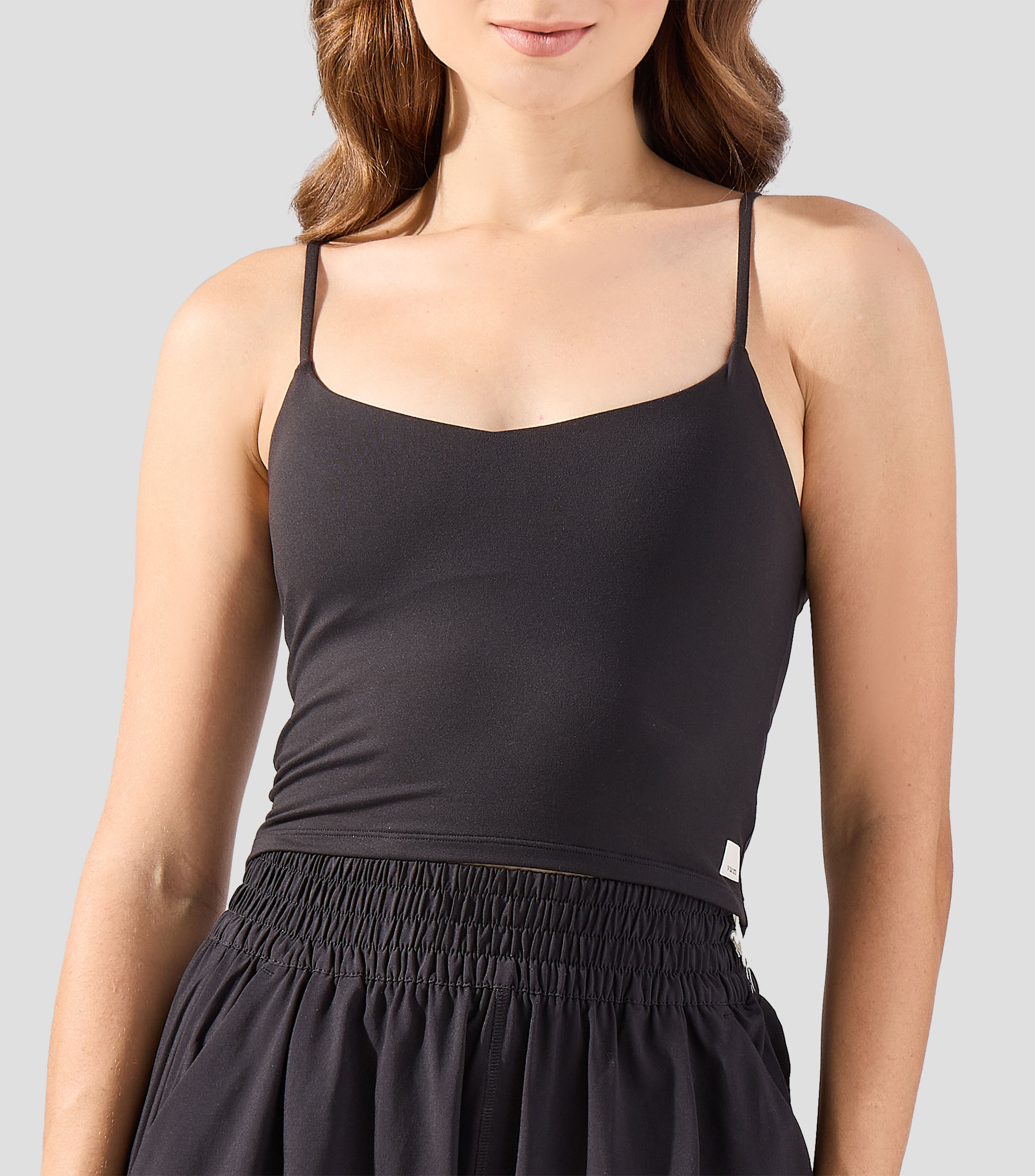 Tank para entrenamiento Halo Cami liso Mujer
